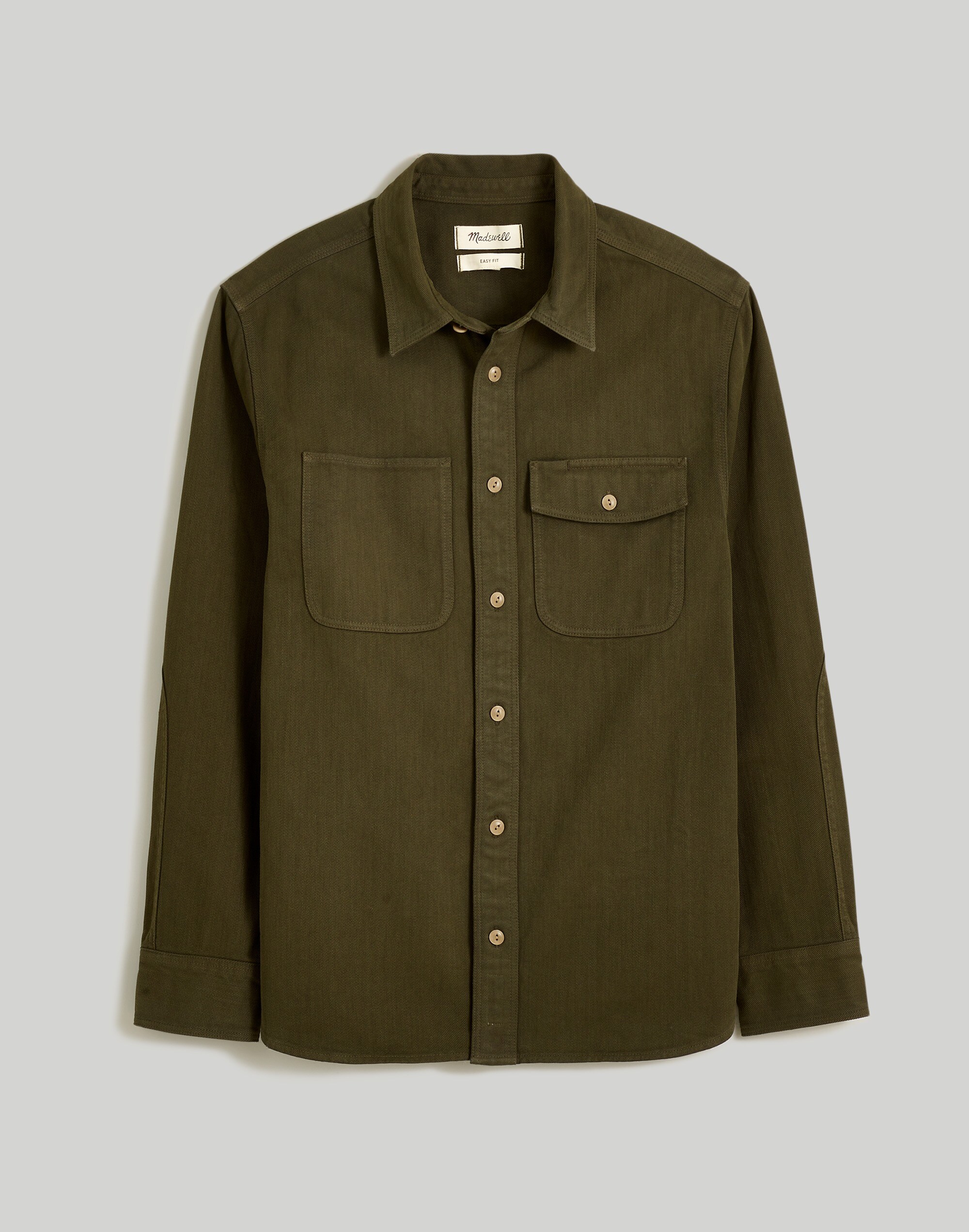 Garment-Dyed Work Shirt