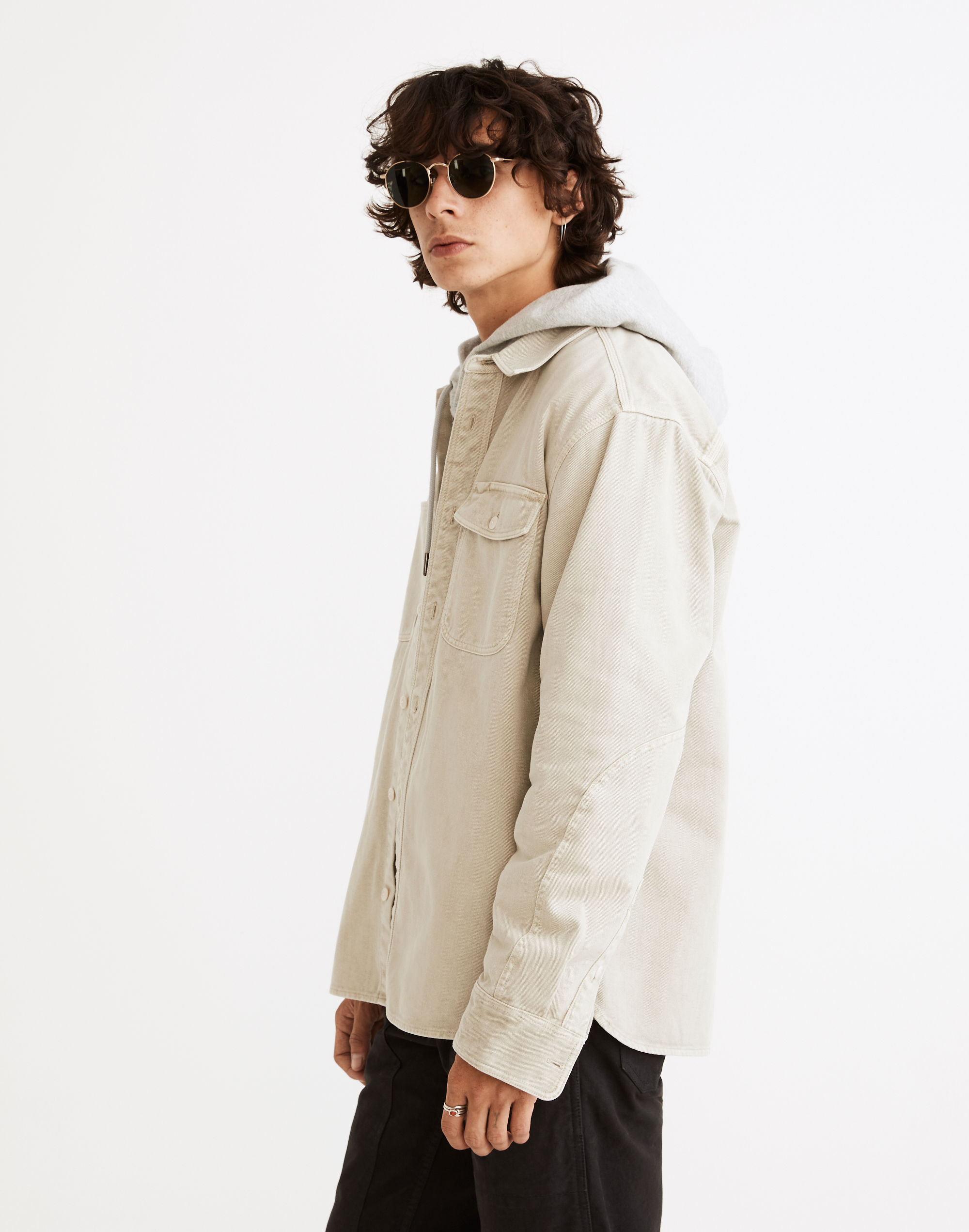 Garment-Dyed Work Shirt