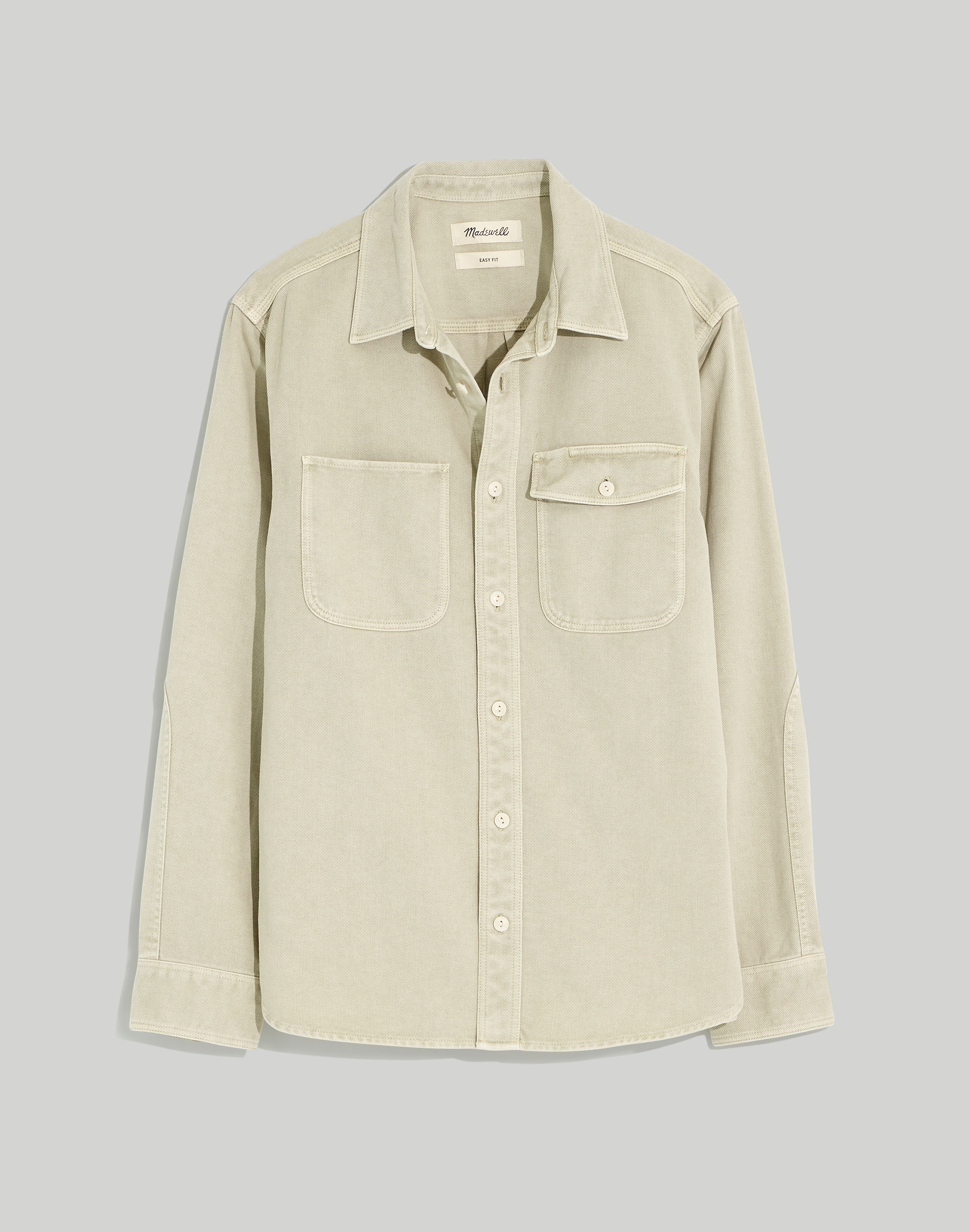 Garment-Dyed Work Shirt