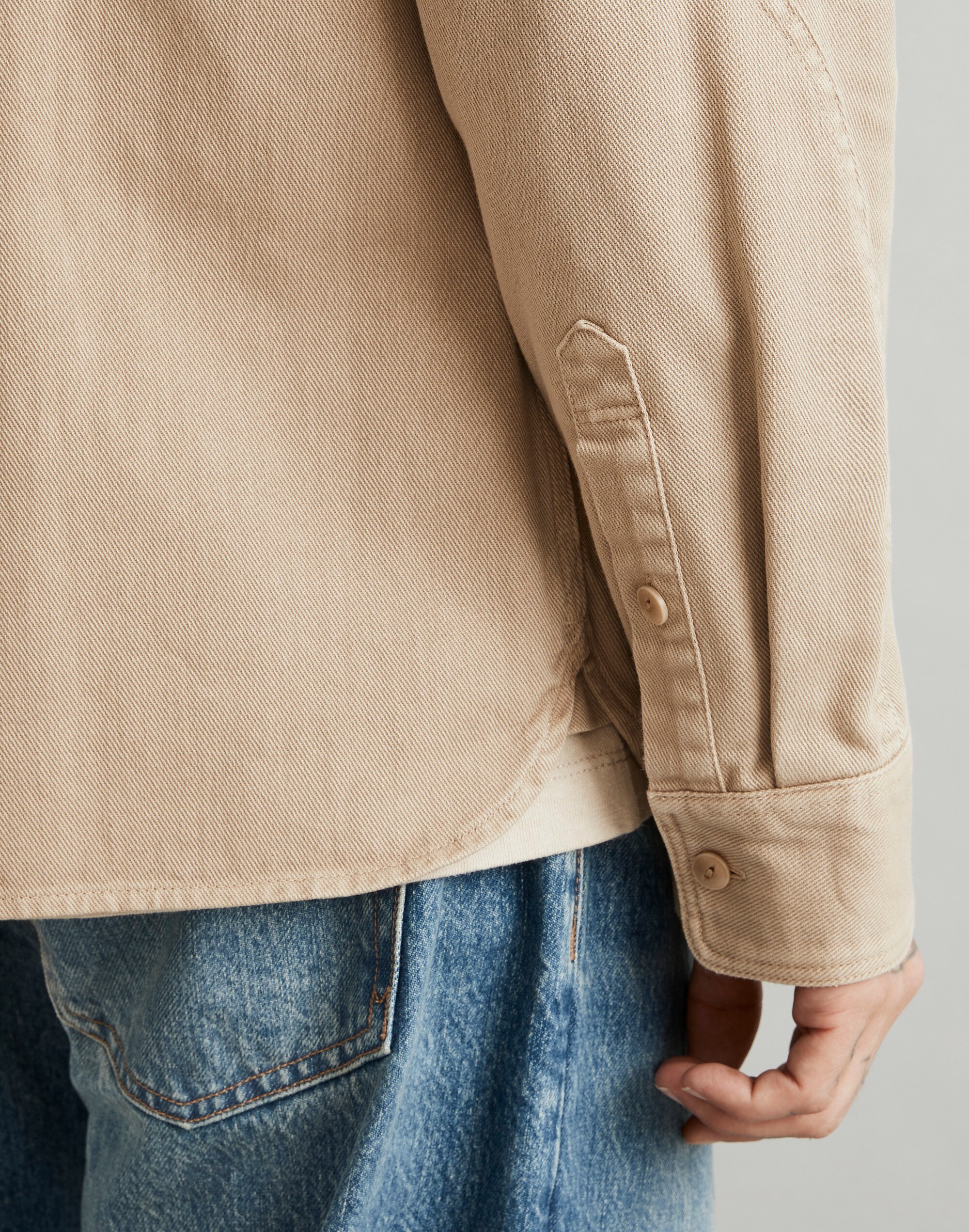 Garment-Dyed Work Shirt