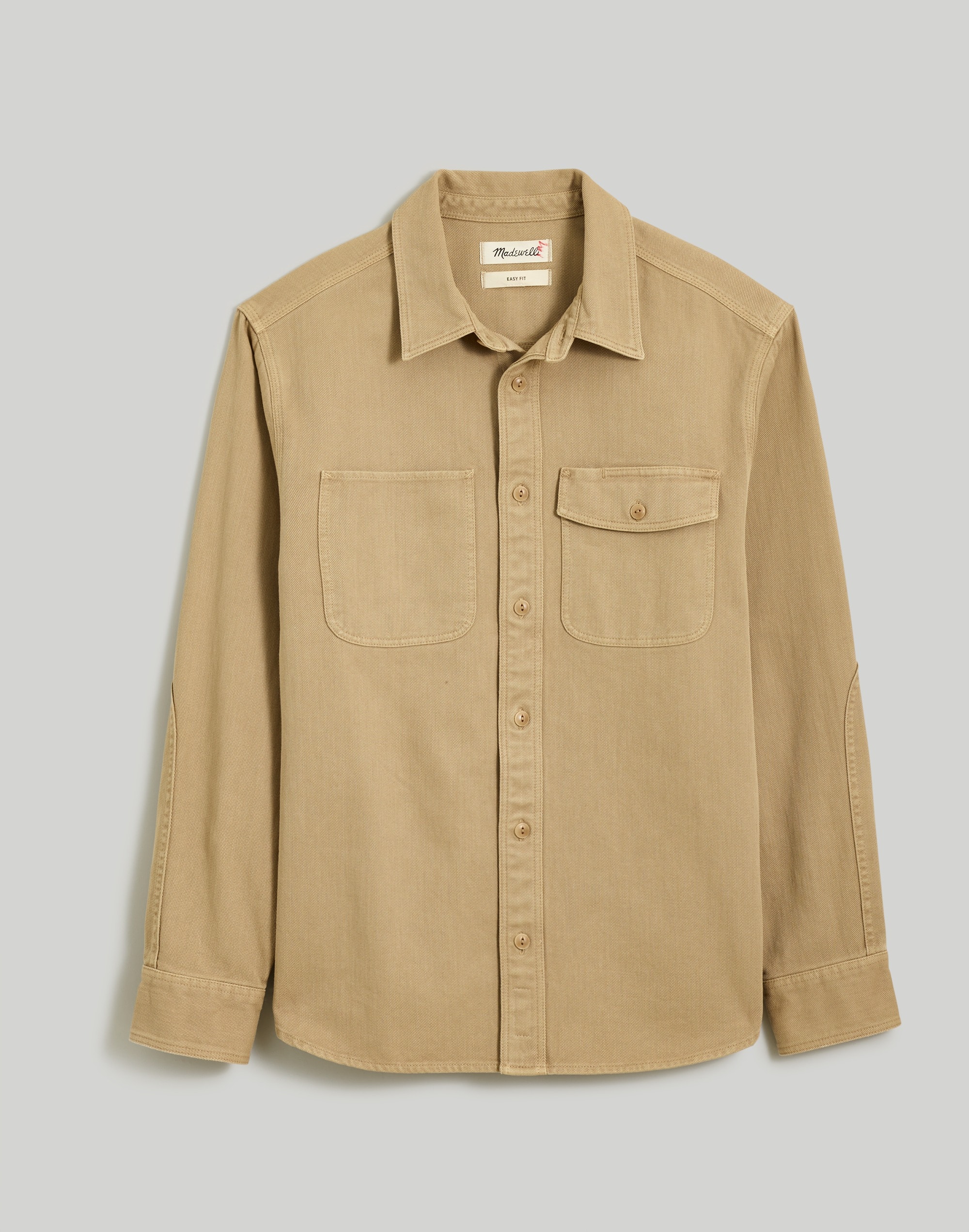 Garment-Dyed Work Shirt