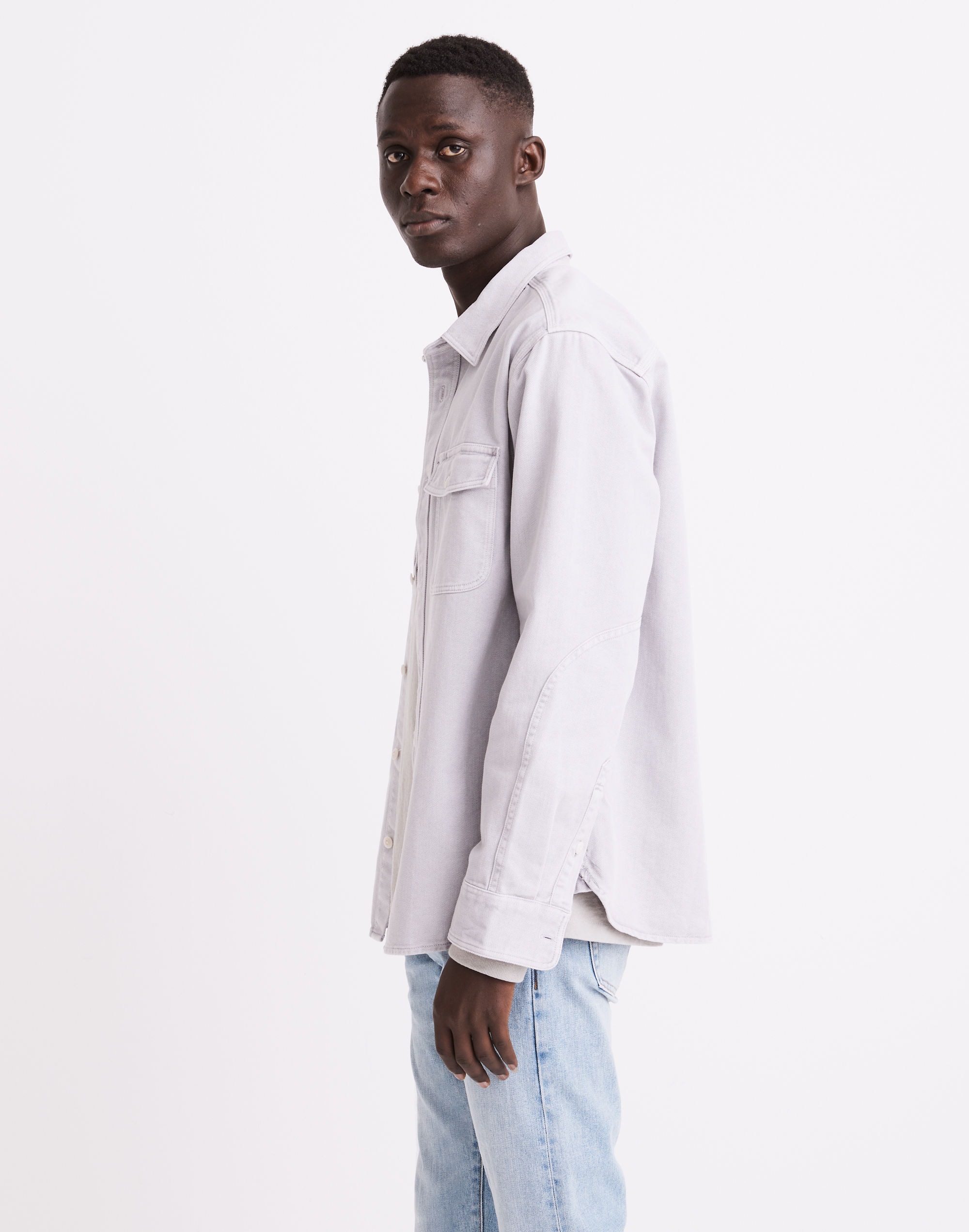 Garment-Dyed Work Shirt