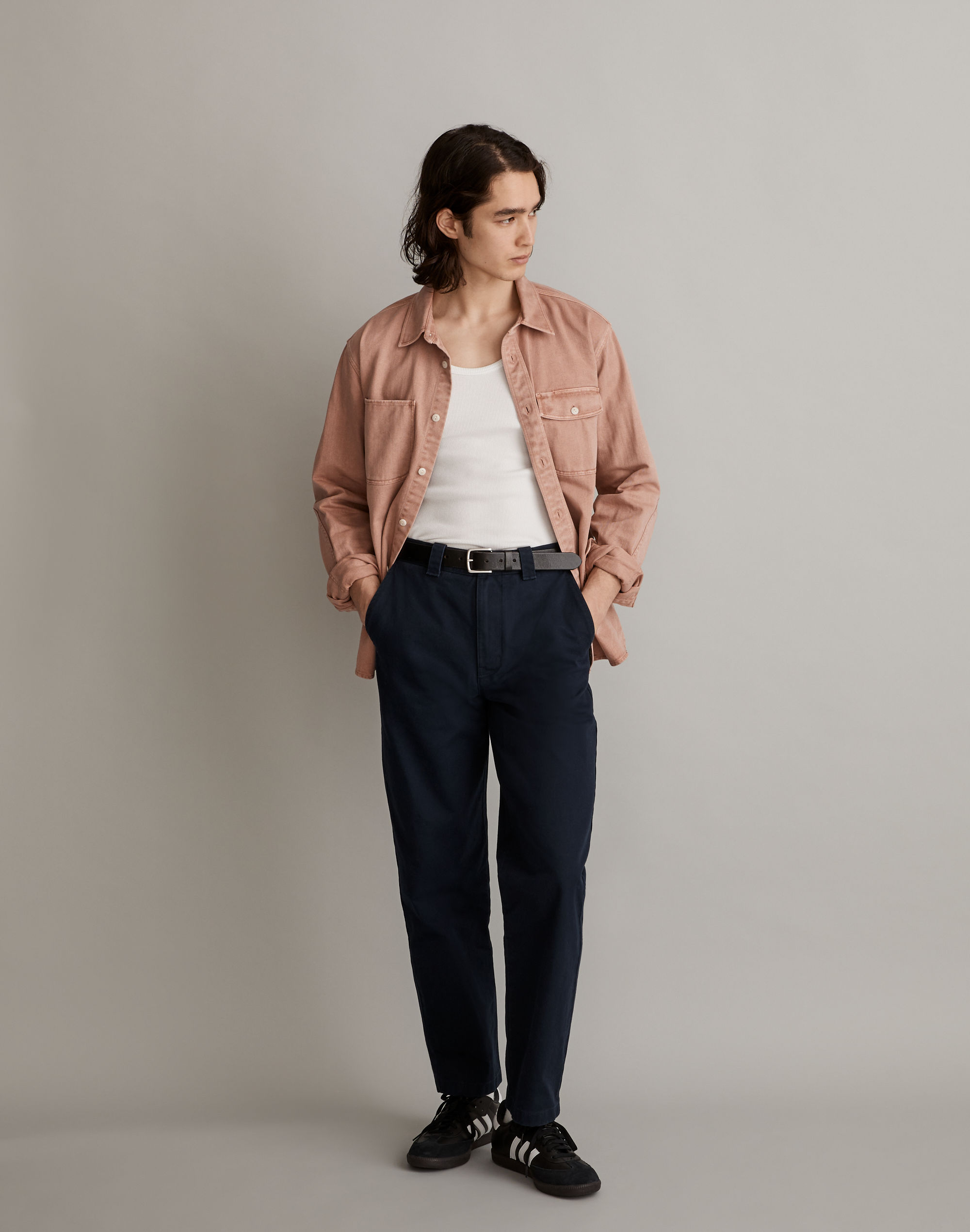 Garment-Dyed Work Shirt