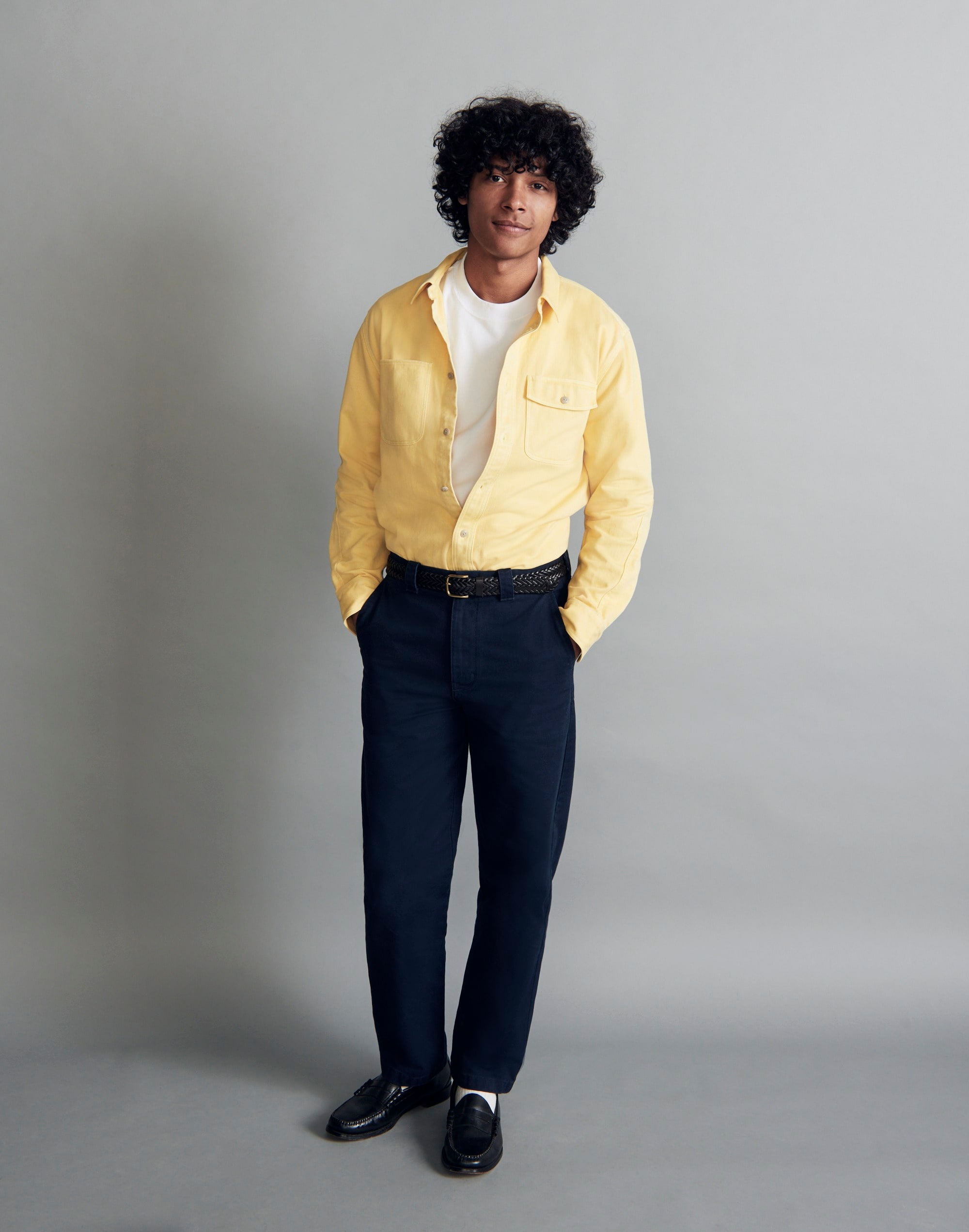 Garment-Dyed Work Shirt