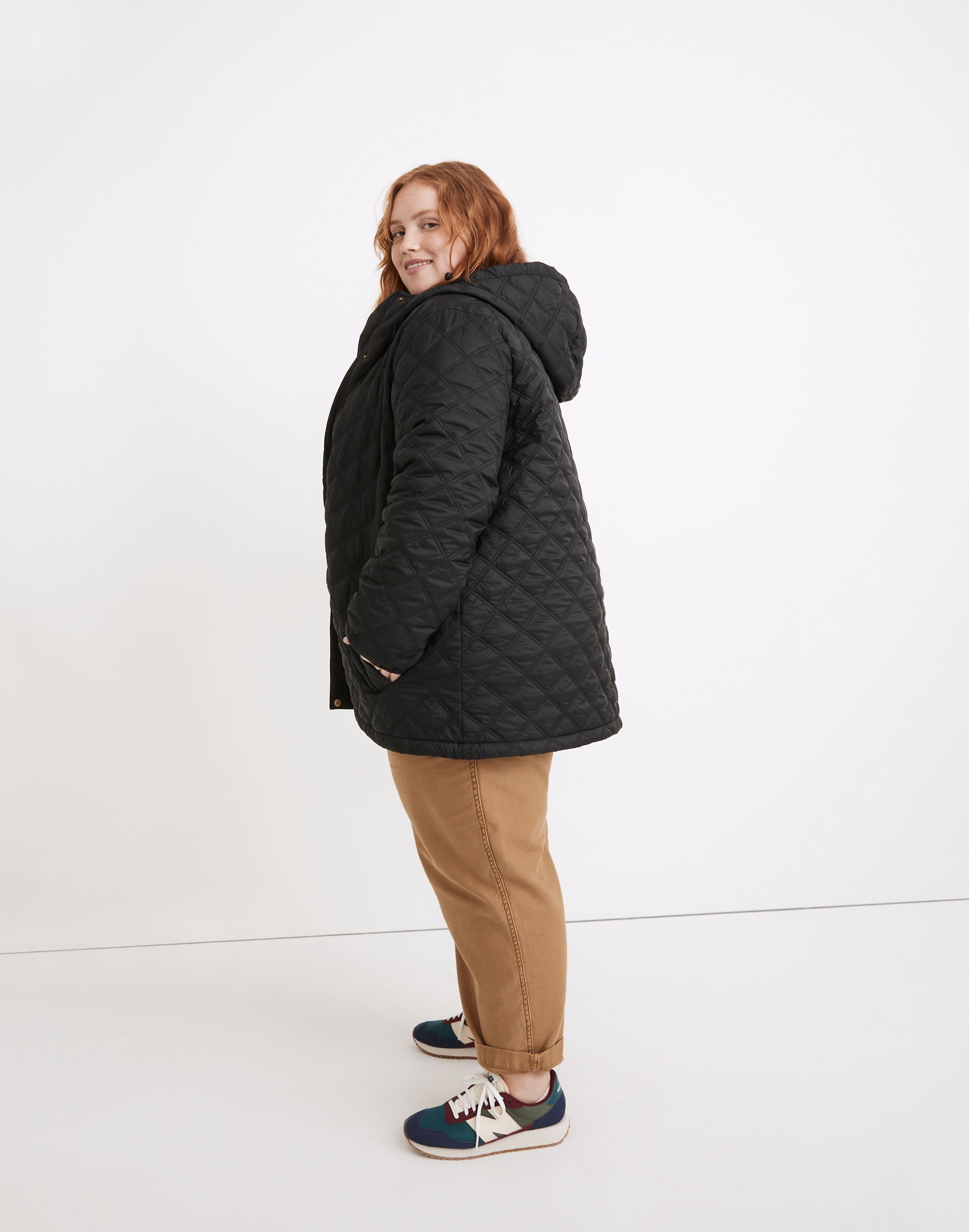 Plus Airpuff Quilted Packable Puffer Jacket