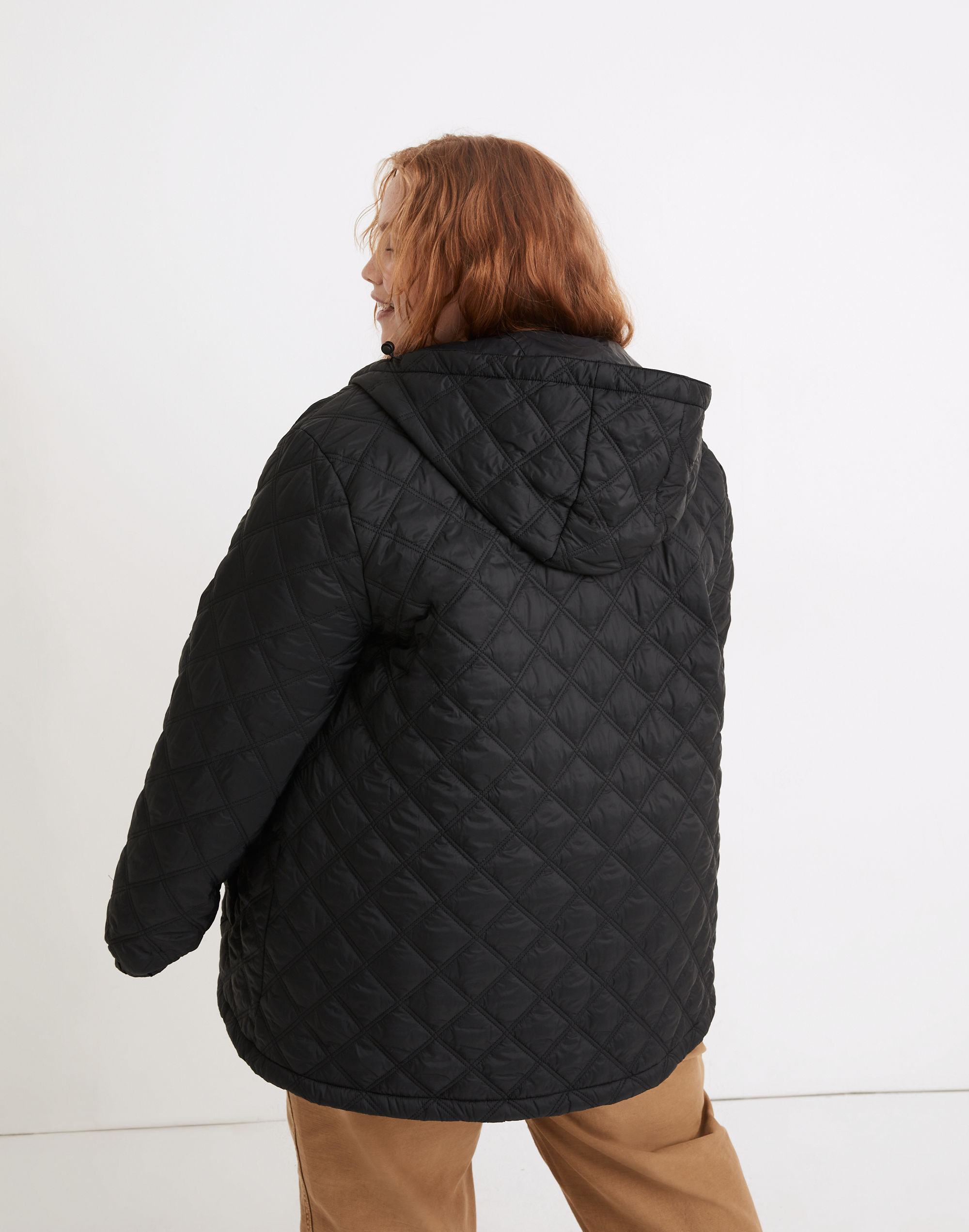 Plus Airpuff Quilted Packable Puffer Jacket
