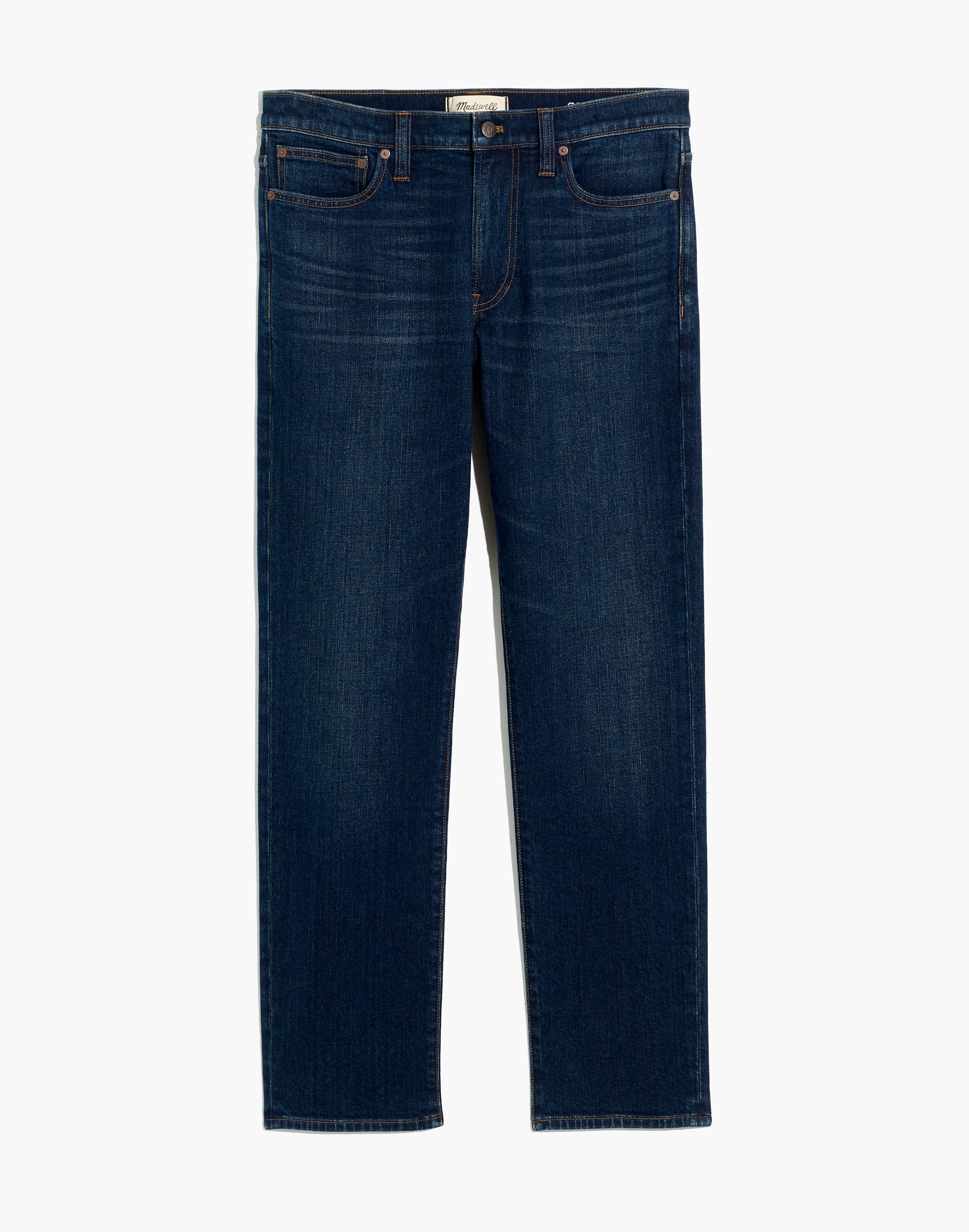 Straight Jeans in Stratfield Wash