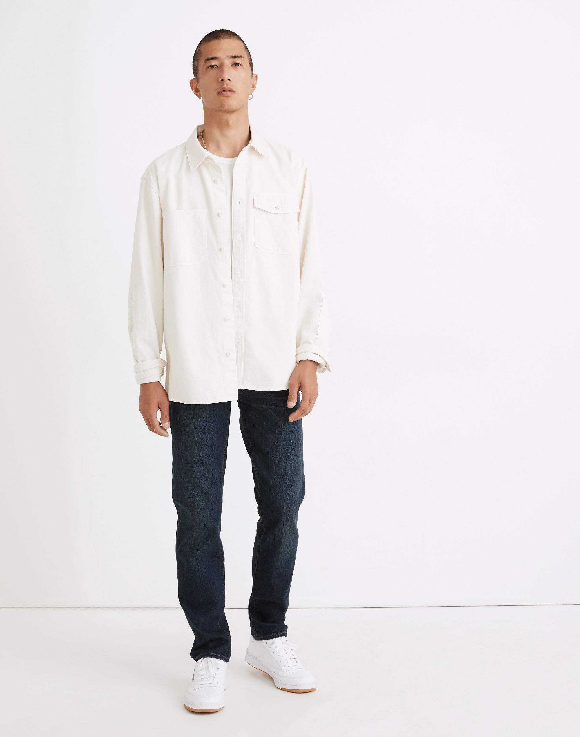 Straight Jeans in Stratfield Wash