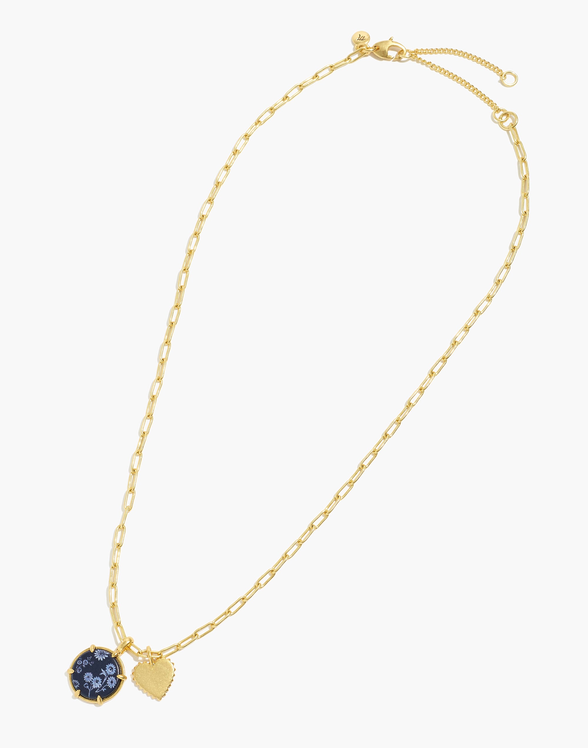 Cottage Floral Pendant Necklace