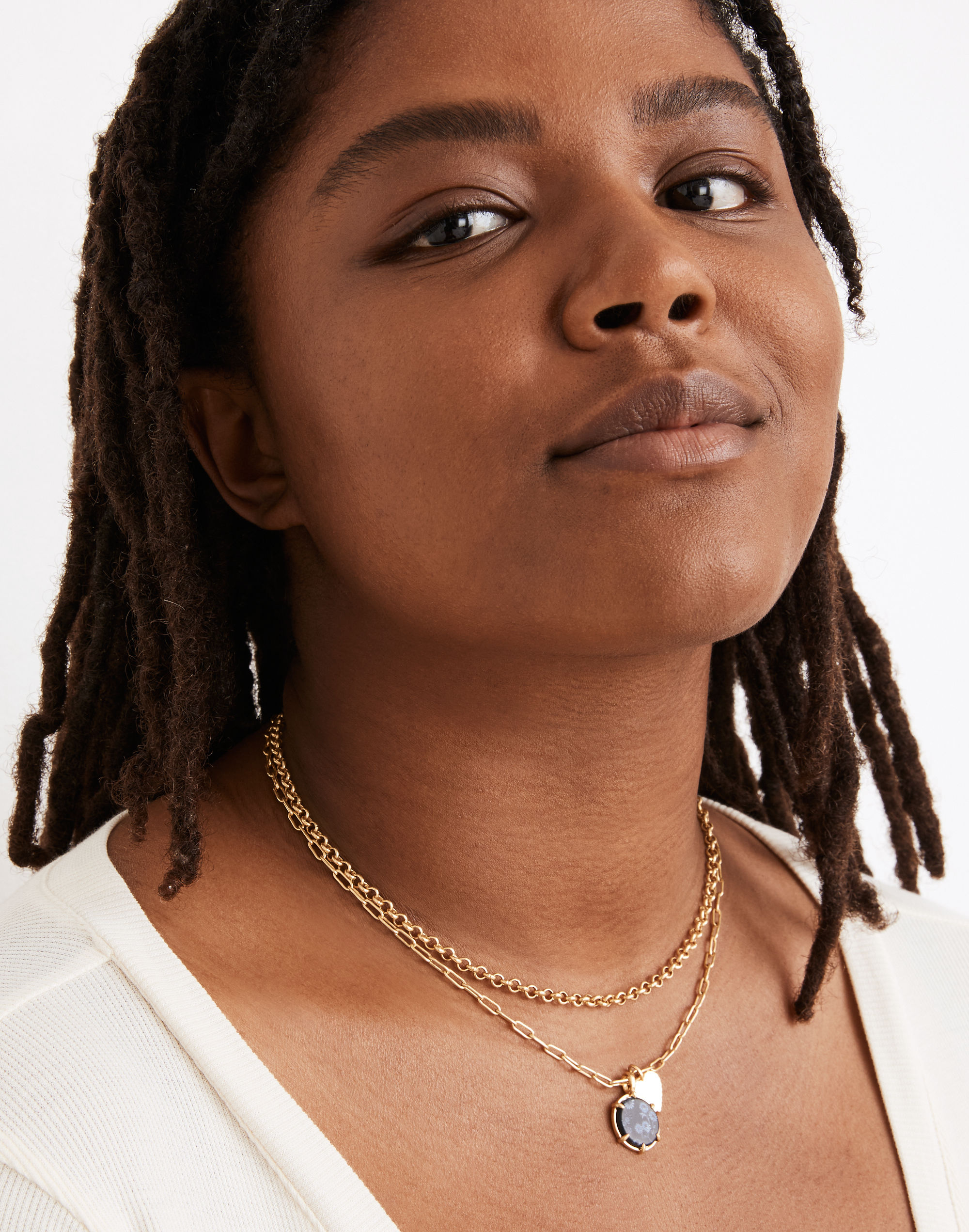 Cottage Floral Pendant Necklace