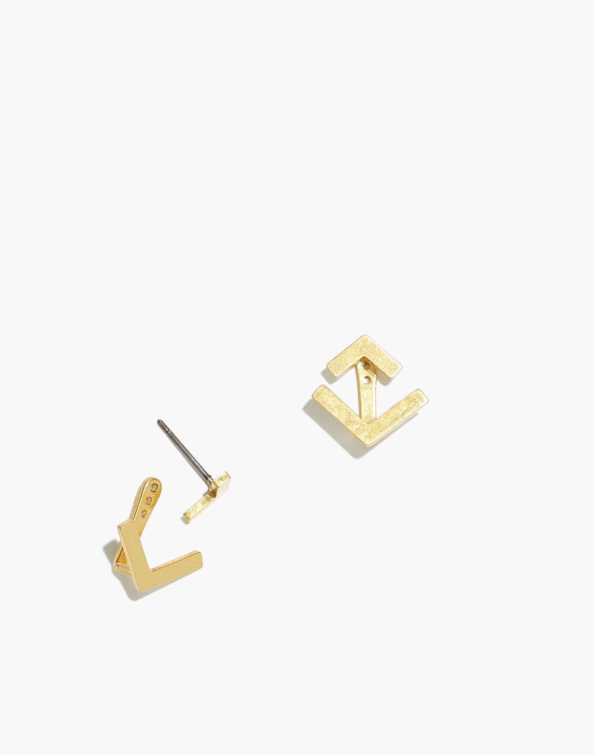 arrow ear jacket studs