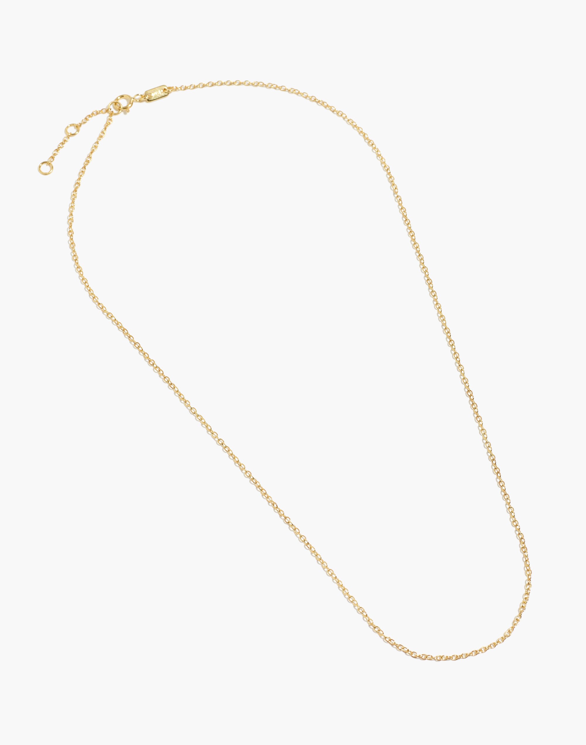 Delicate Collection Demi-Fine 14k Plated Chain Necklace