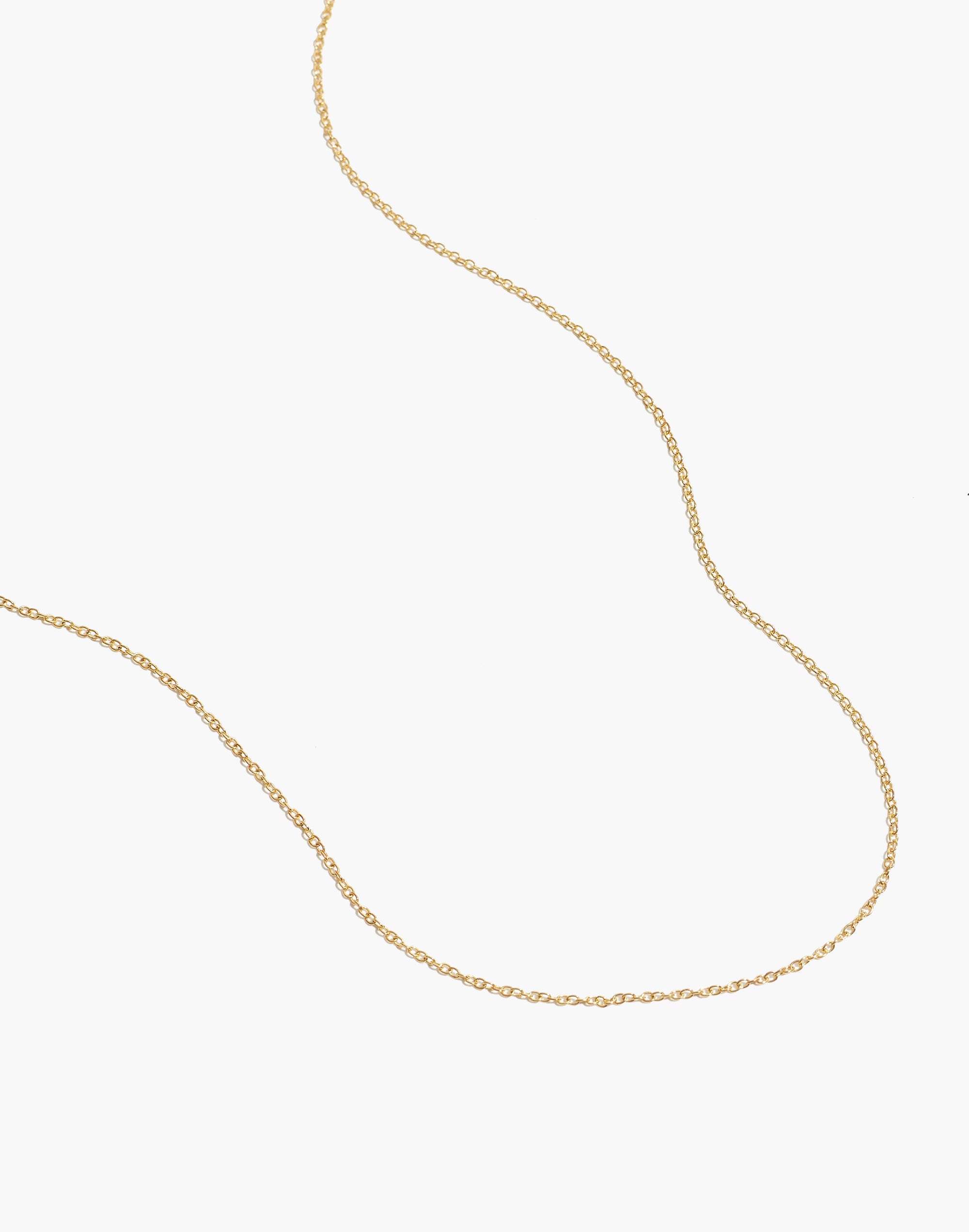 Delicate Collection Demi-Fine 14k Plated Chain Necklace
