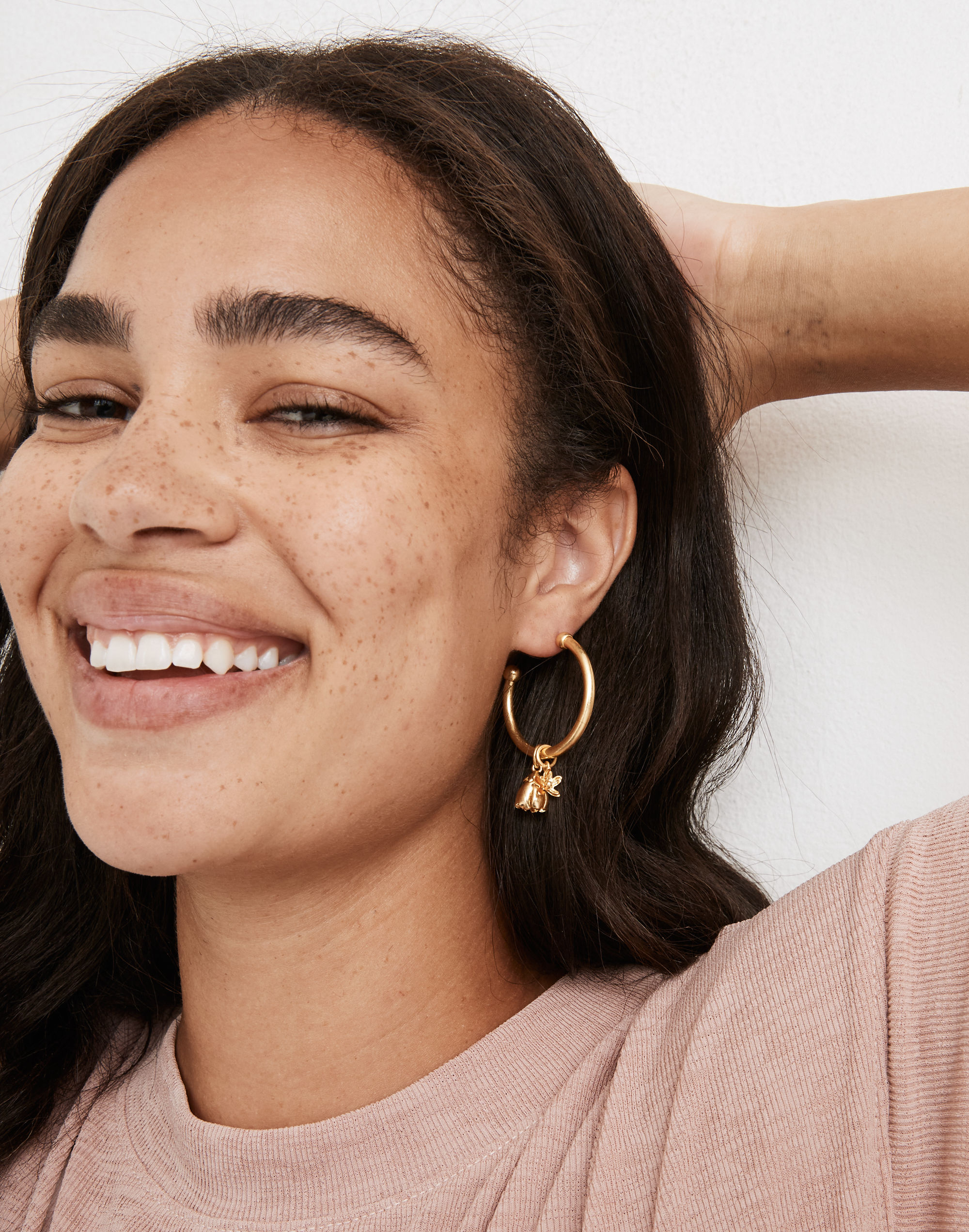 Petalbud Hoop Earrings