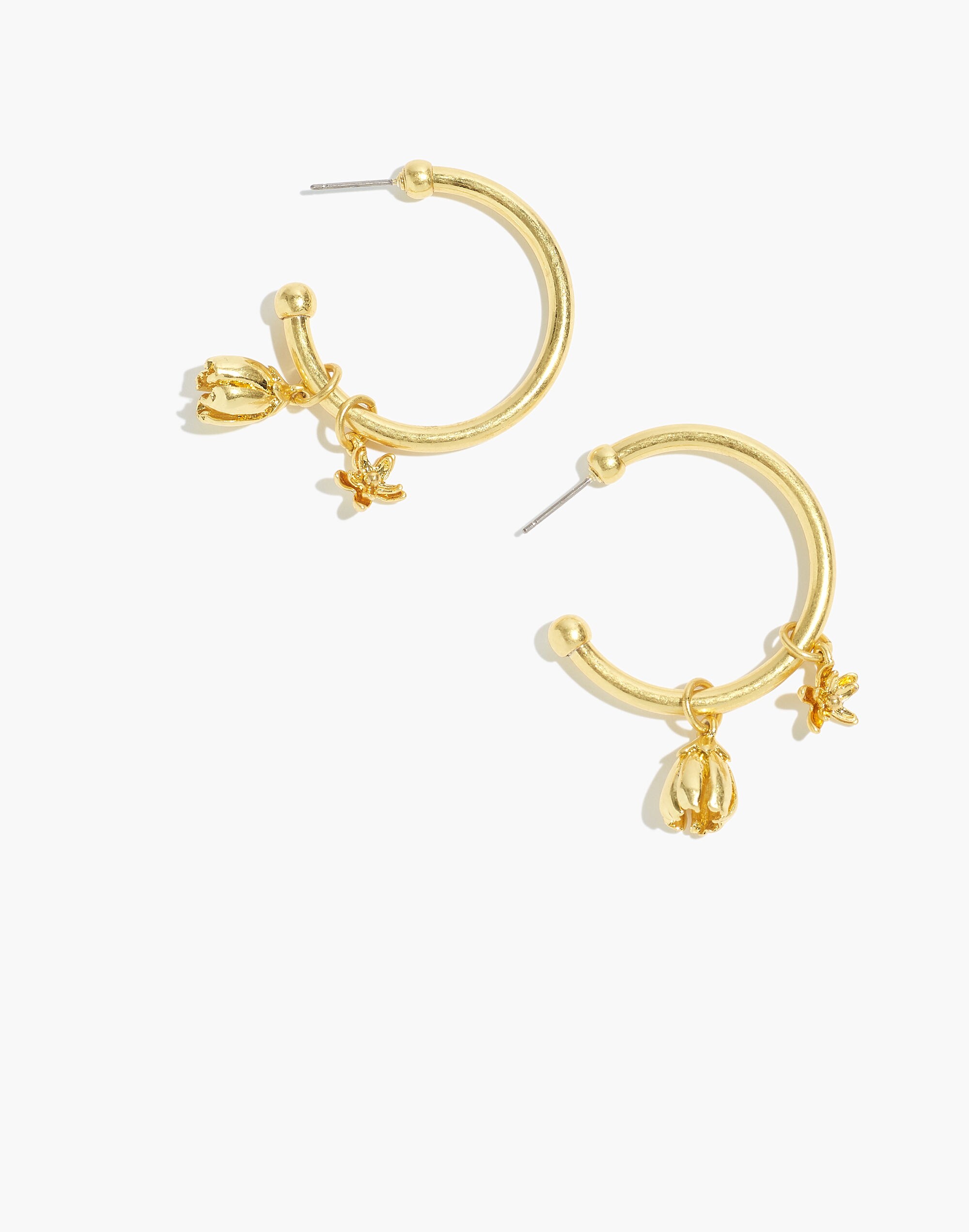 Petalbud Hoop Earrings