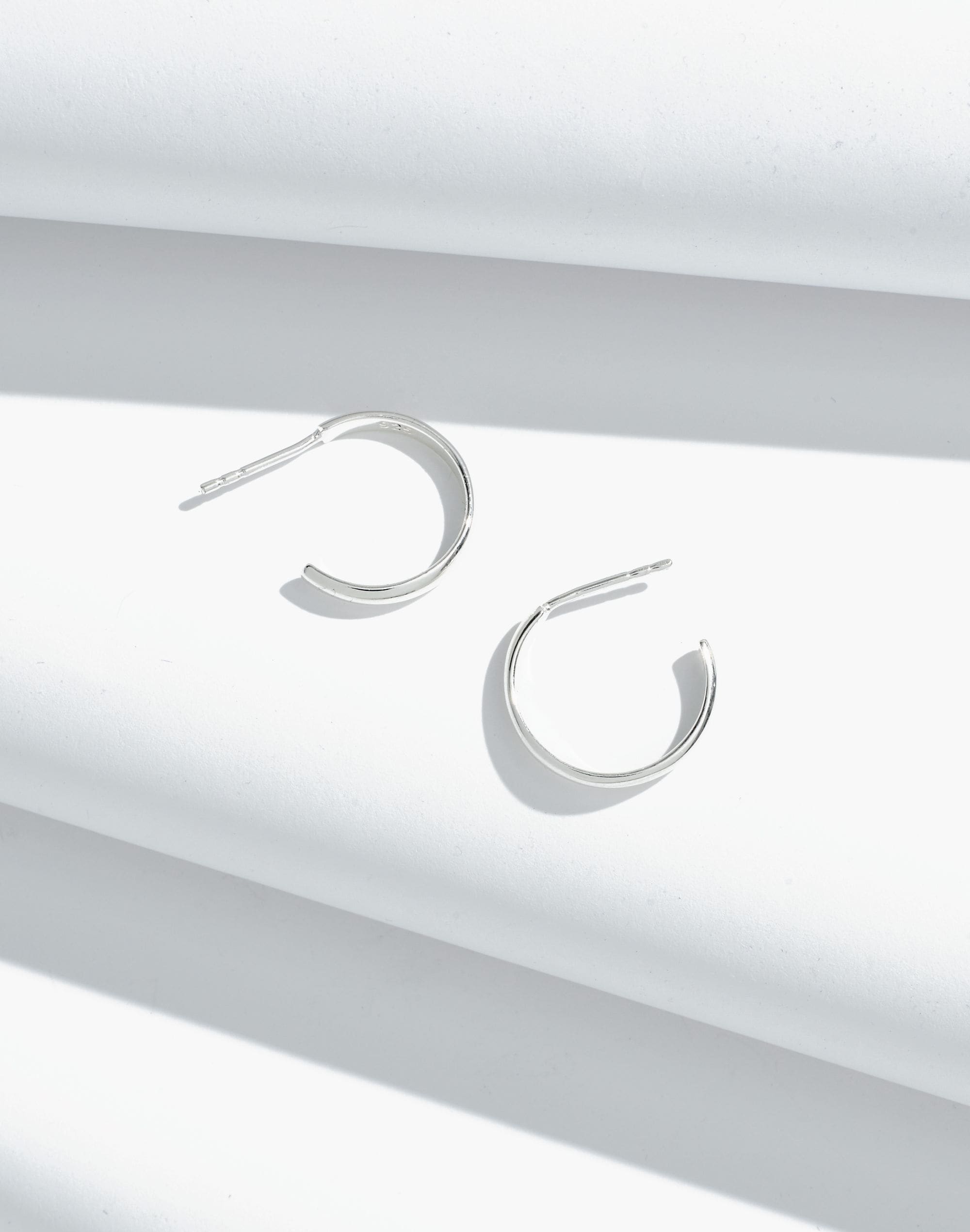 Demi-Fine Small Hoop Earrings