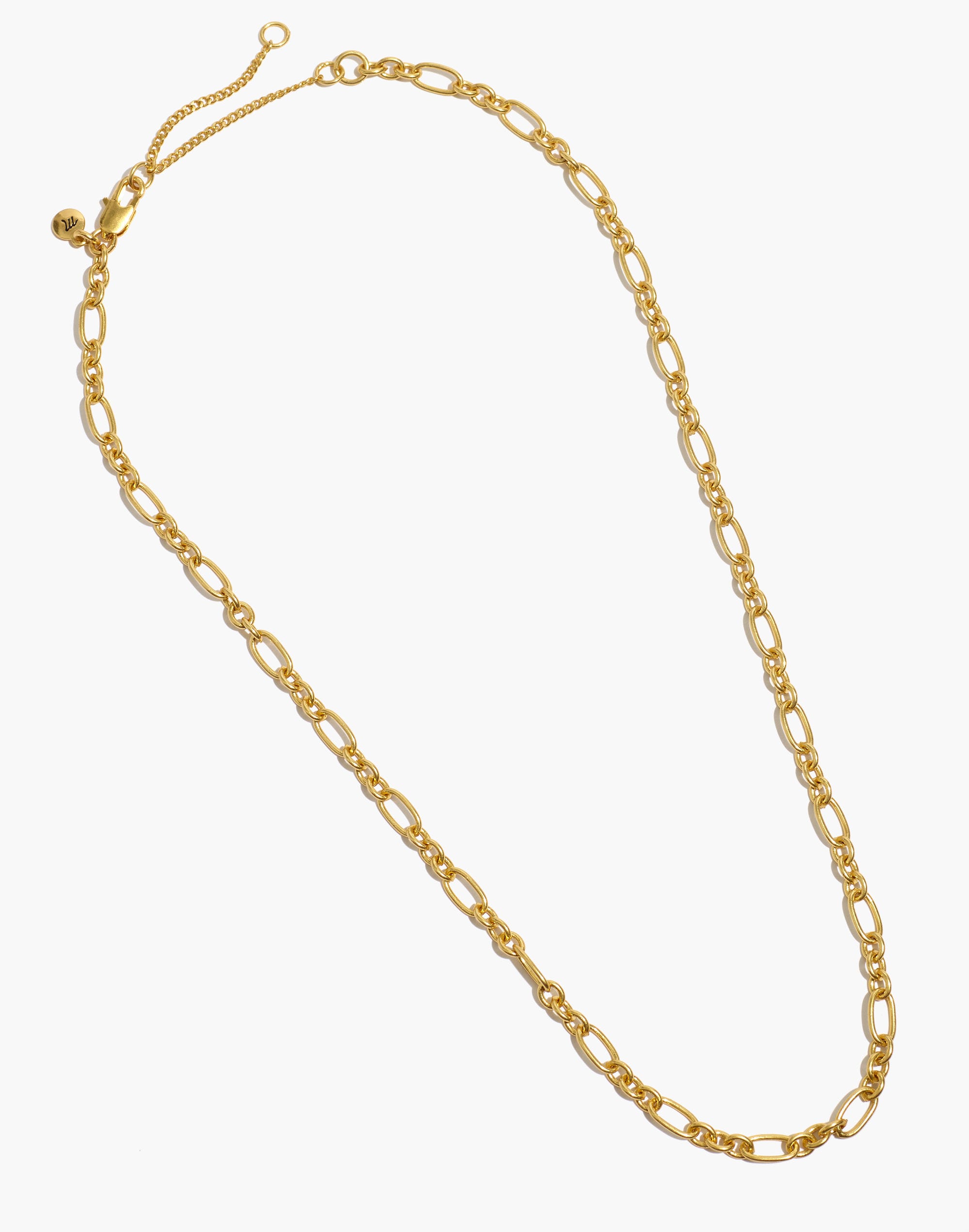 Mixed-Link Chain Necklace