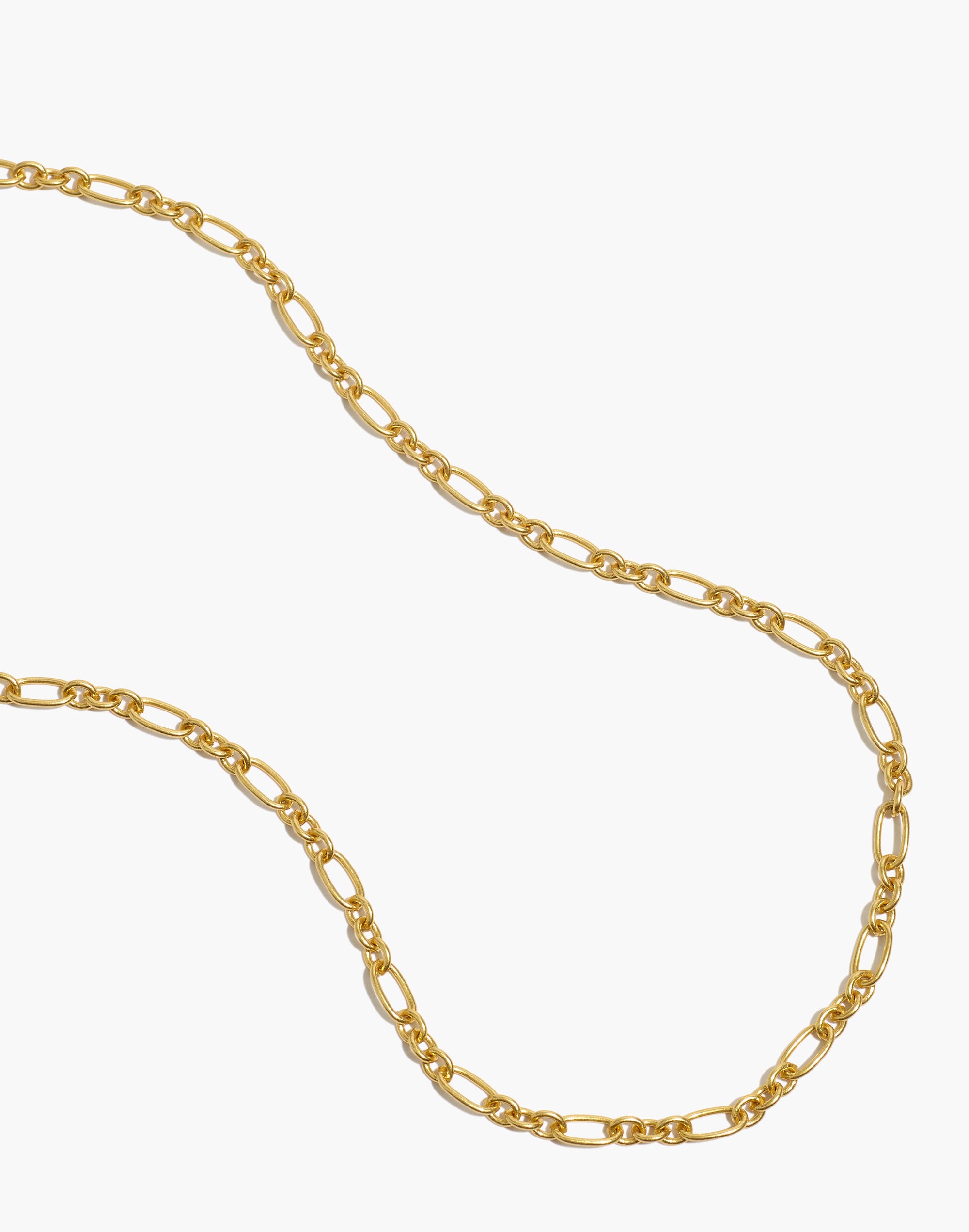 Mixed-Link Chain Necklace