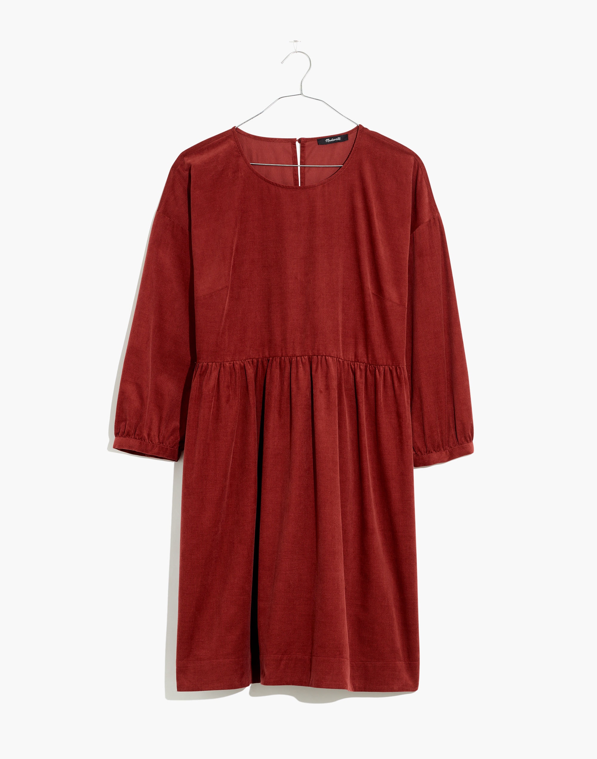 Corduroy Relaxed Mini Dress
