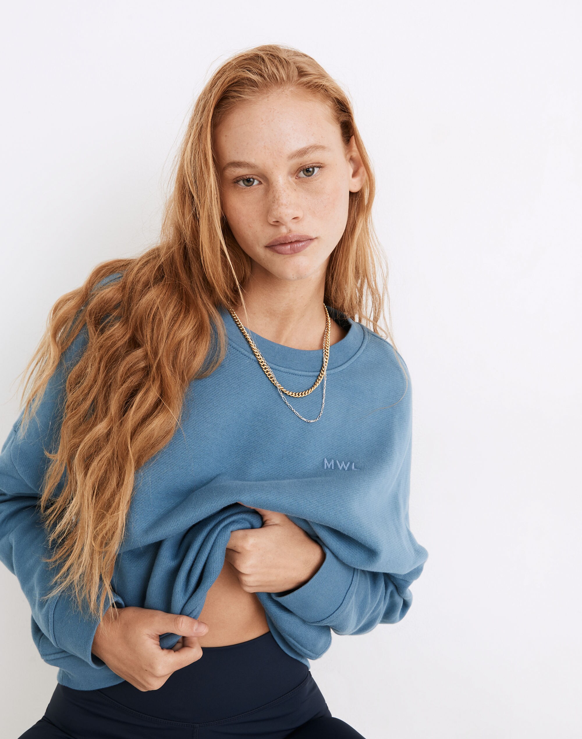 MWL Betterterry Crewneck Sweatshirt: Embroidered Edition