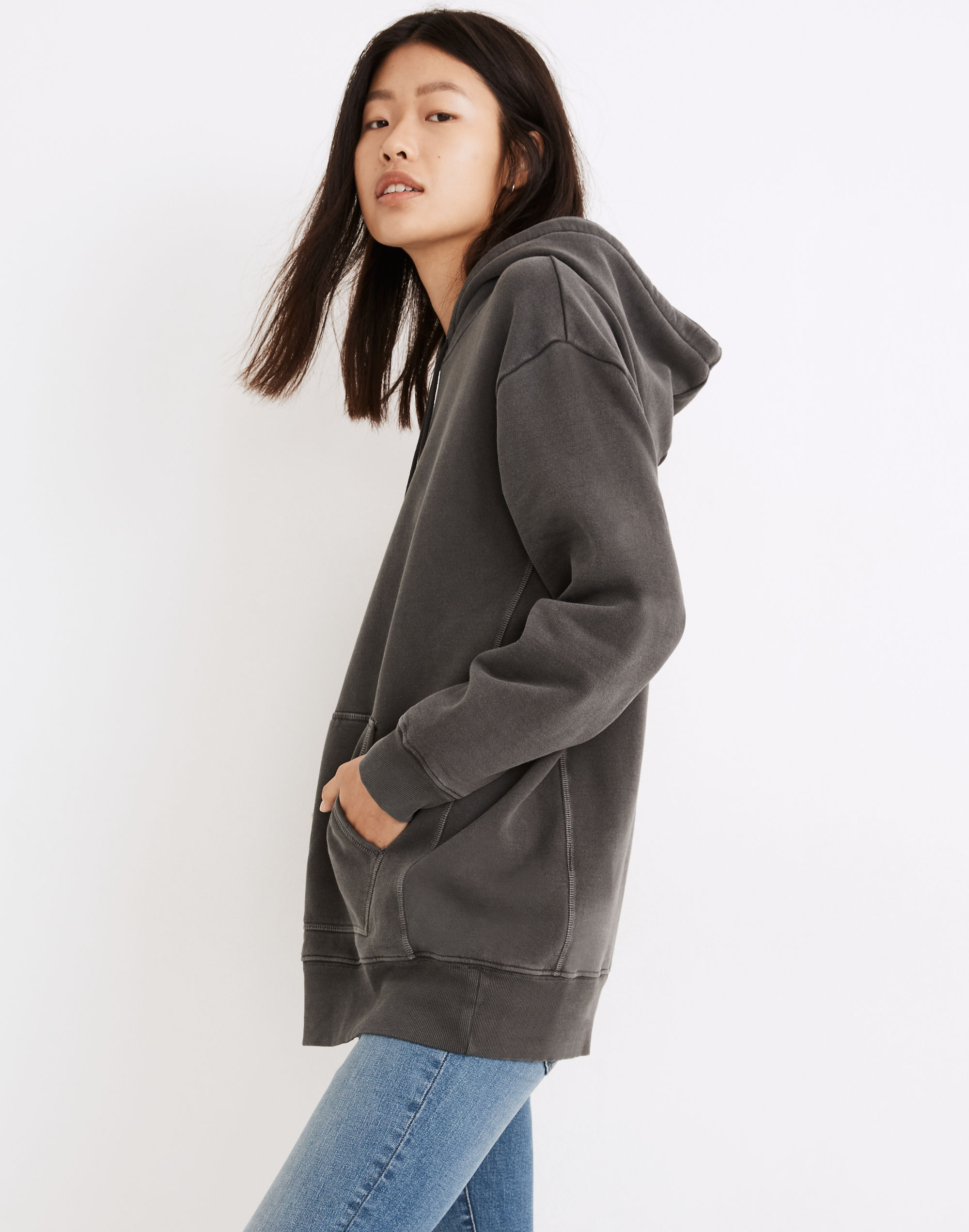 Rivet &amp; Thread Garment-Dyed Oversized Hoodie Sweatshirt