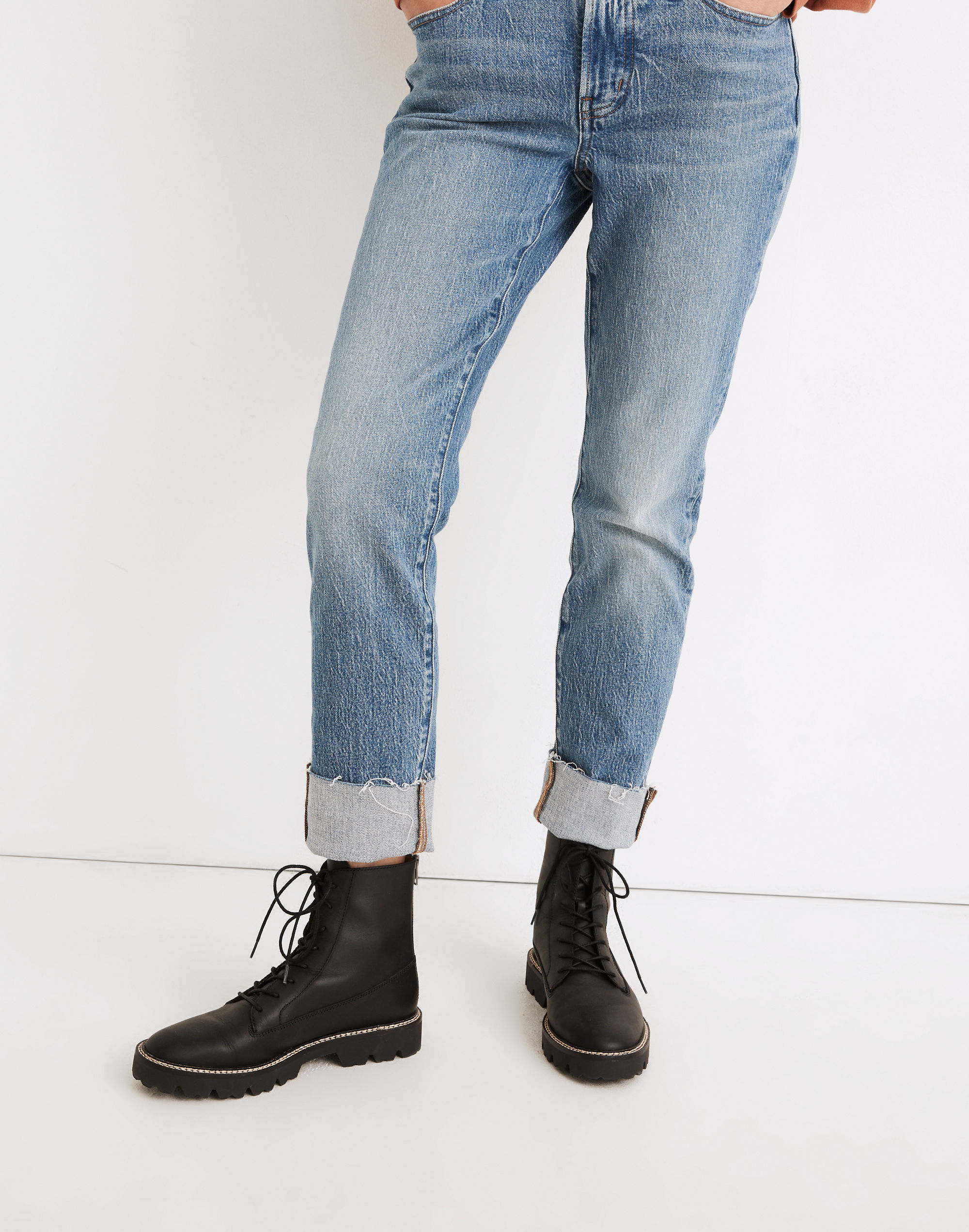 The Citywalk Lugsole Lace-Up Boot in Leather