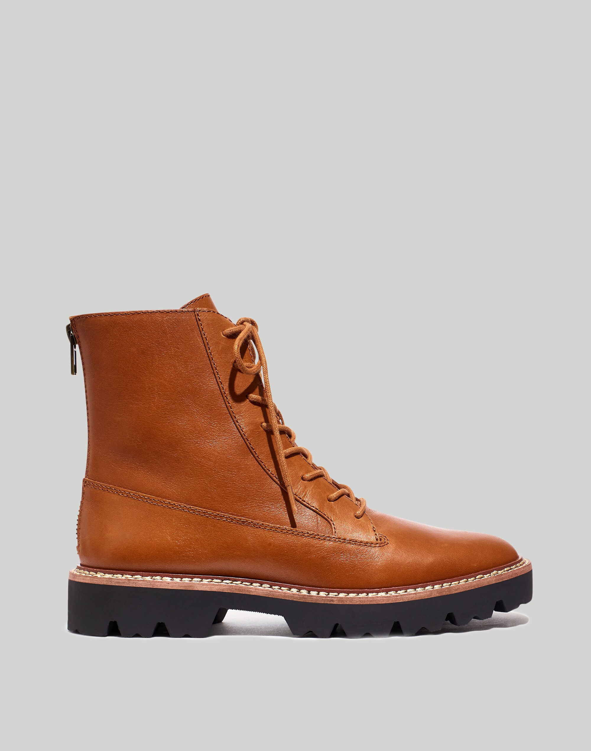 The Citywalk Lugsole Lace-Up Boot in Leather