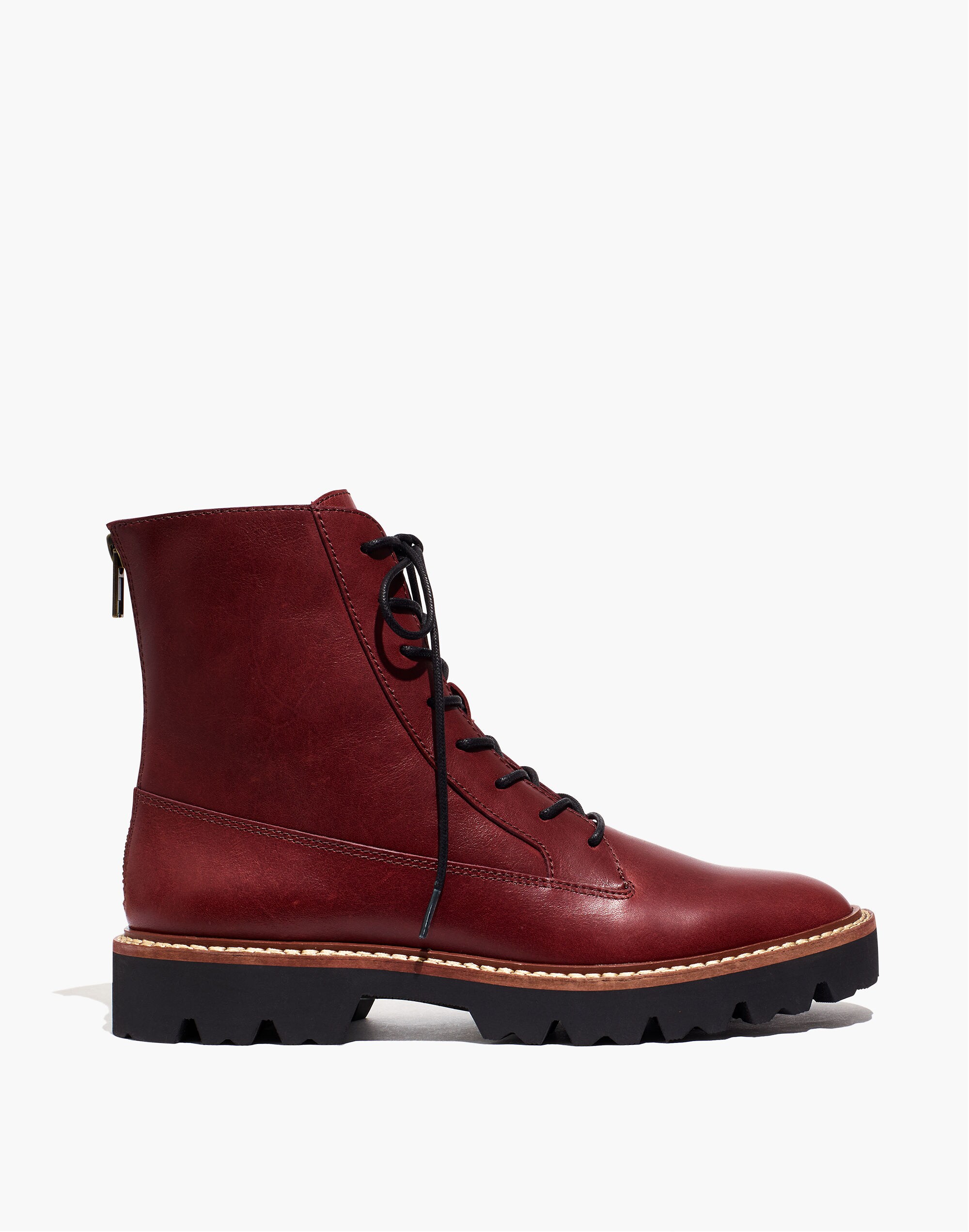 The Citywalk Lugsole Lace-Up Boot in Leather