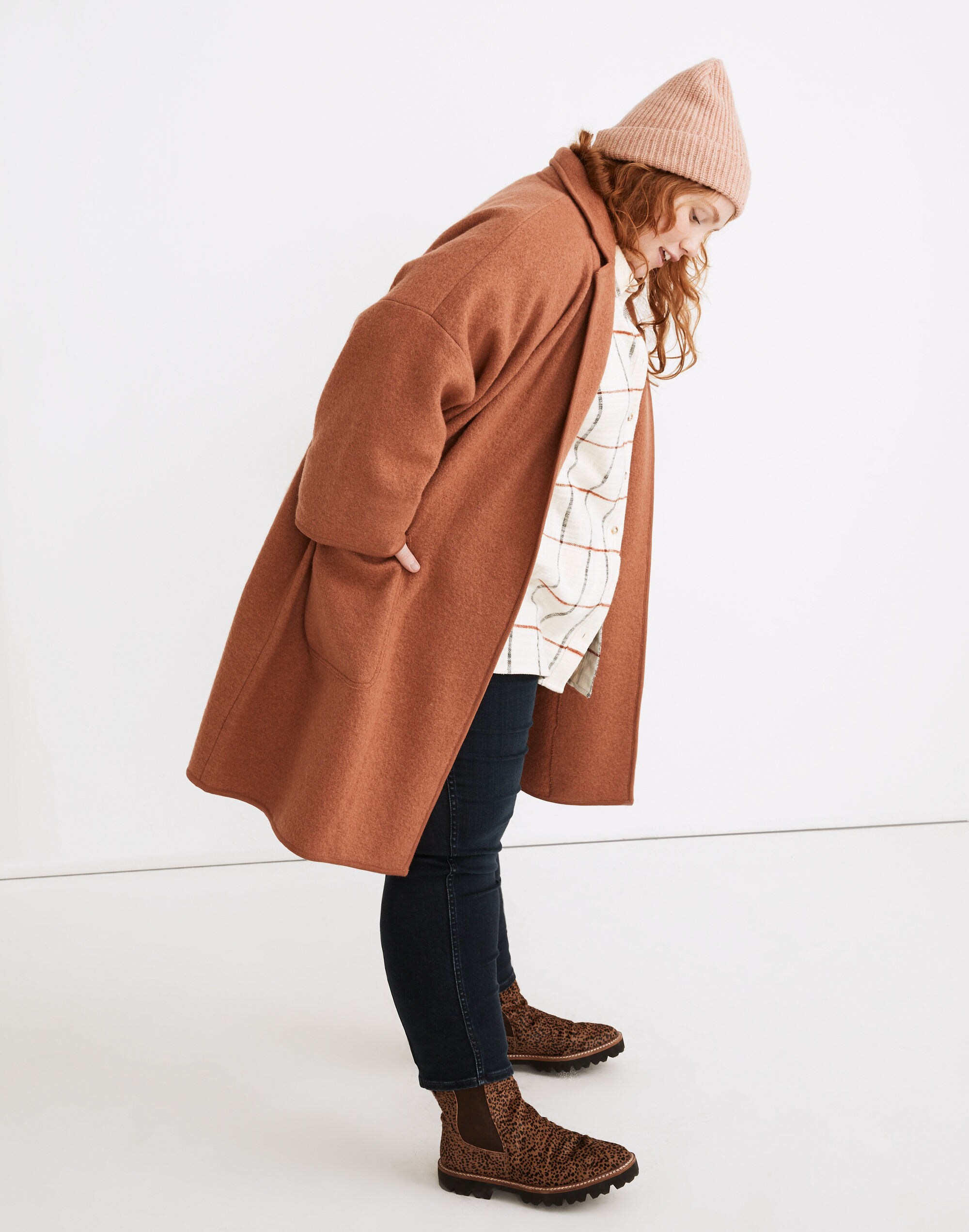 Plus Courton Sweater Coat