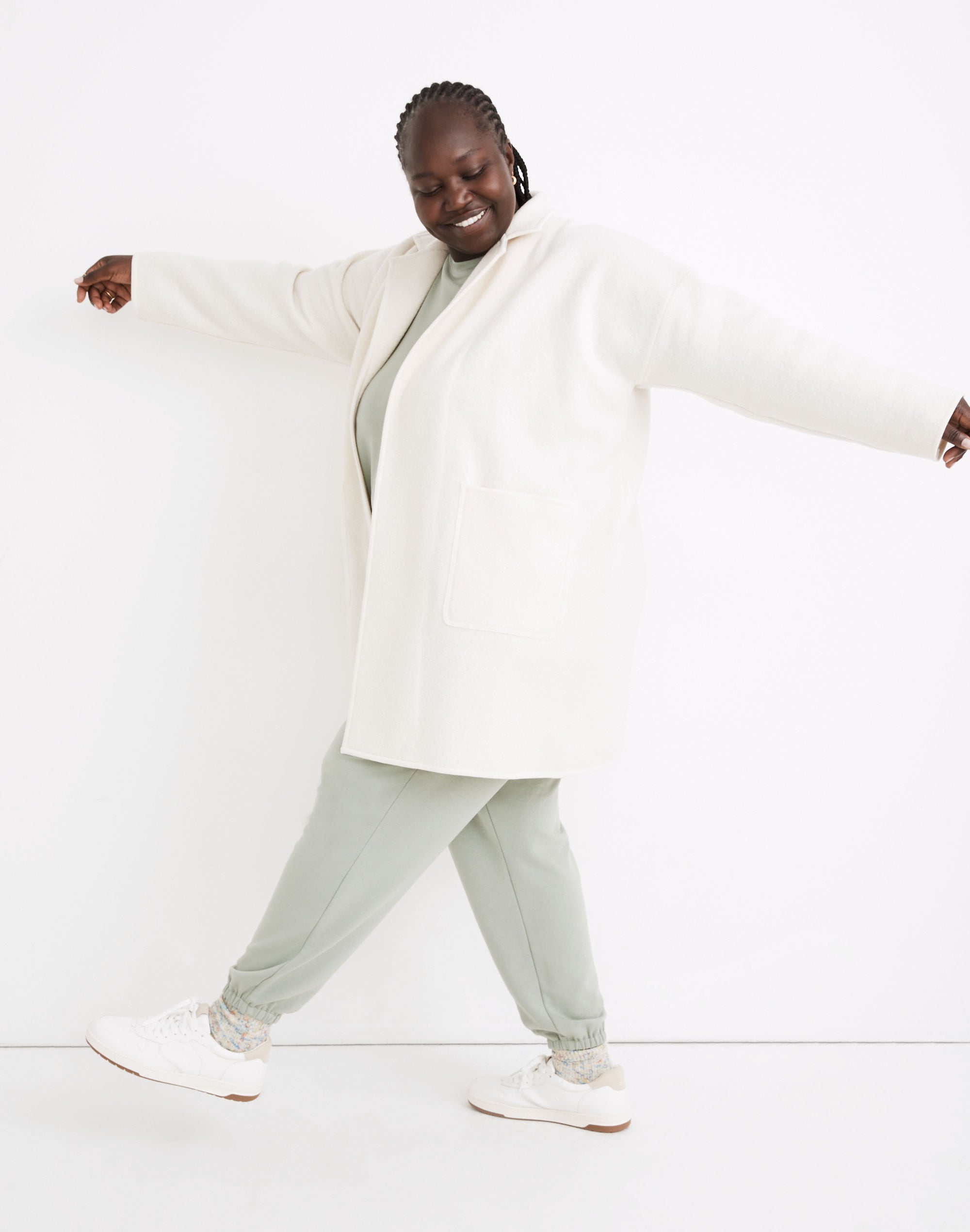 Plus Courton Sweater Coat