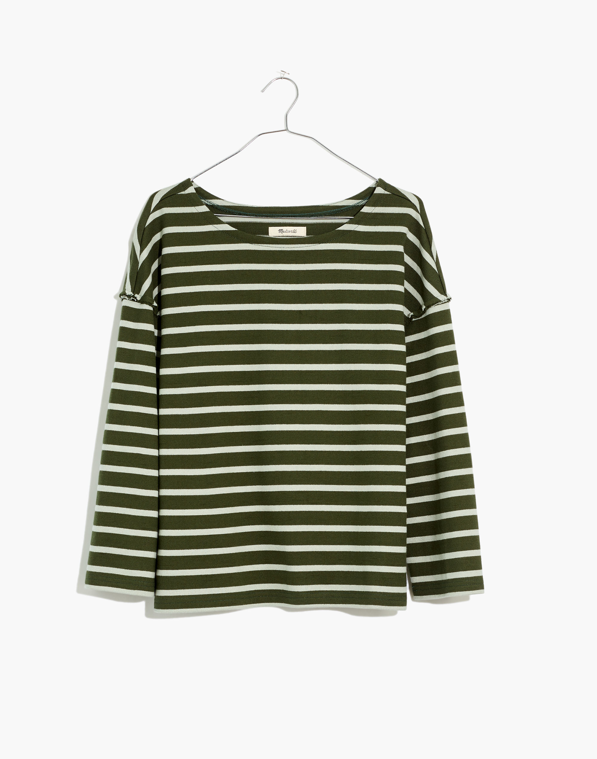 Luxe Long-Sleeve Tee in Casler Stripe