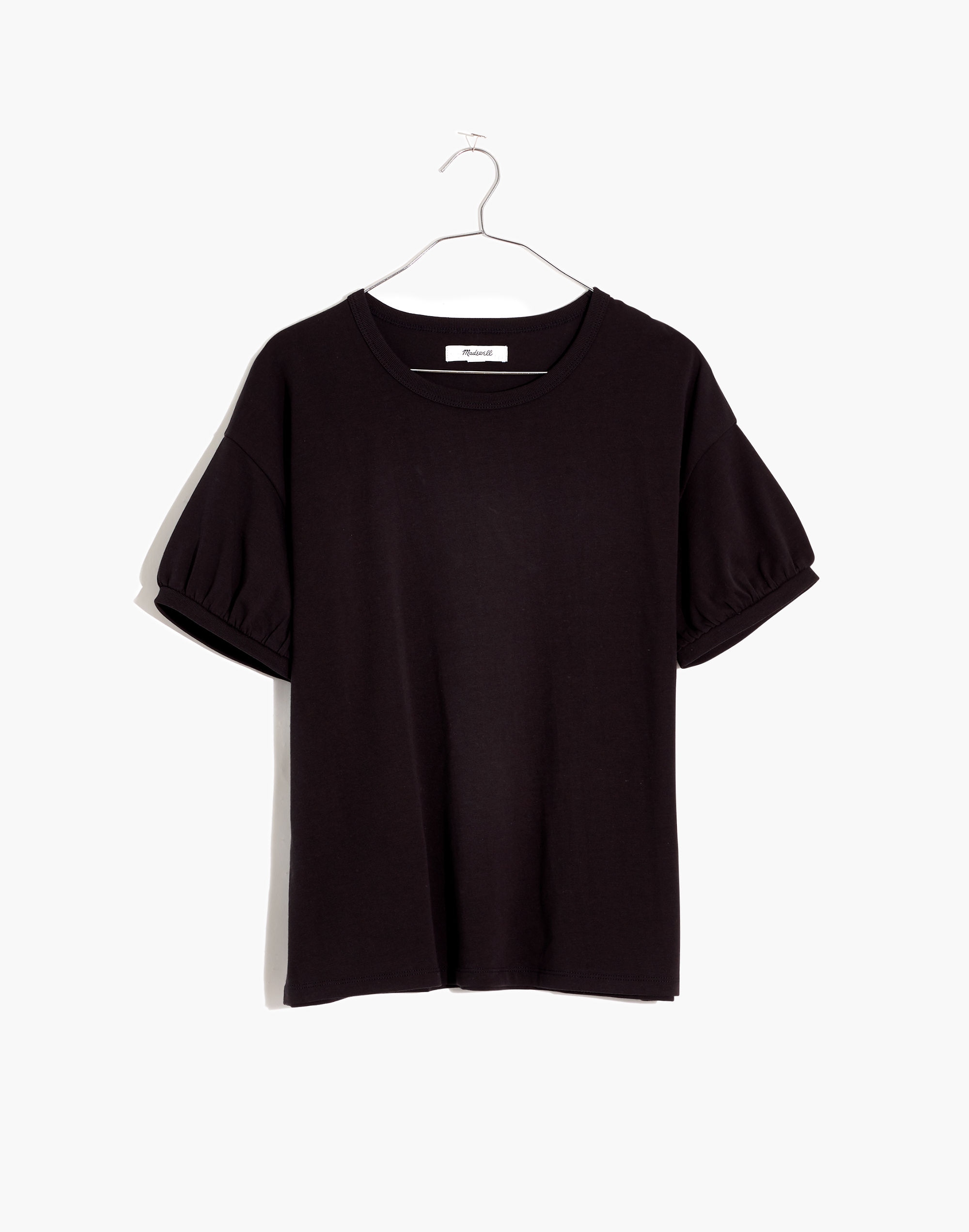 Supima&reg; Cotton Bubble-Sleeve Tee