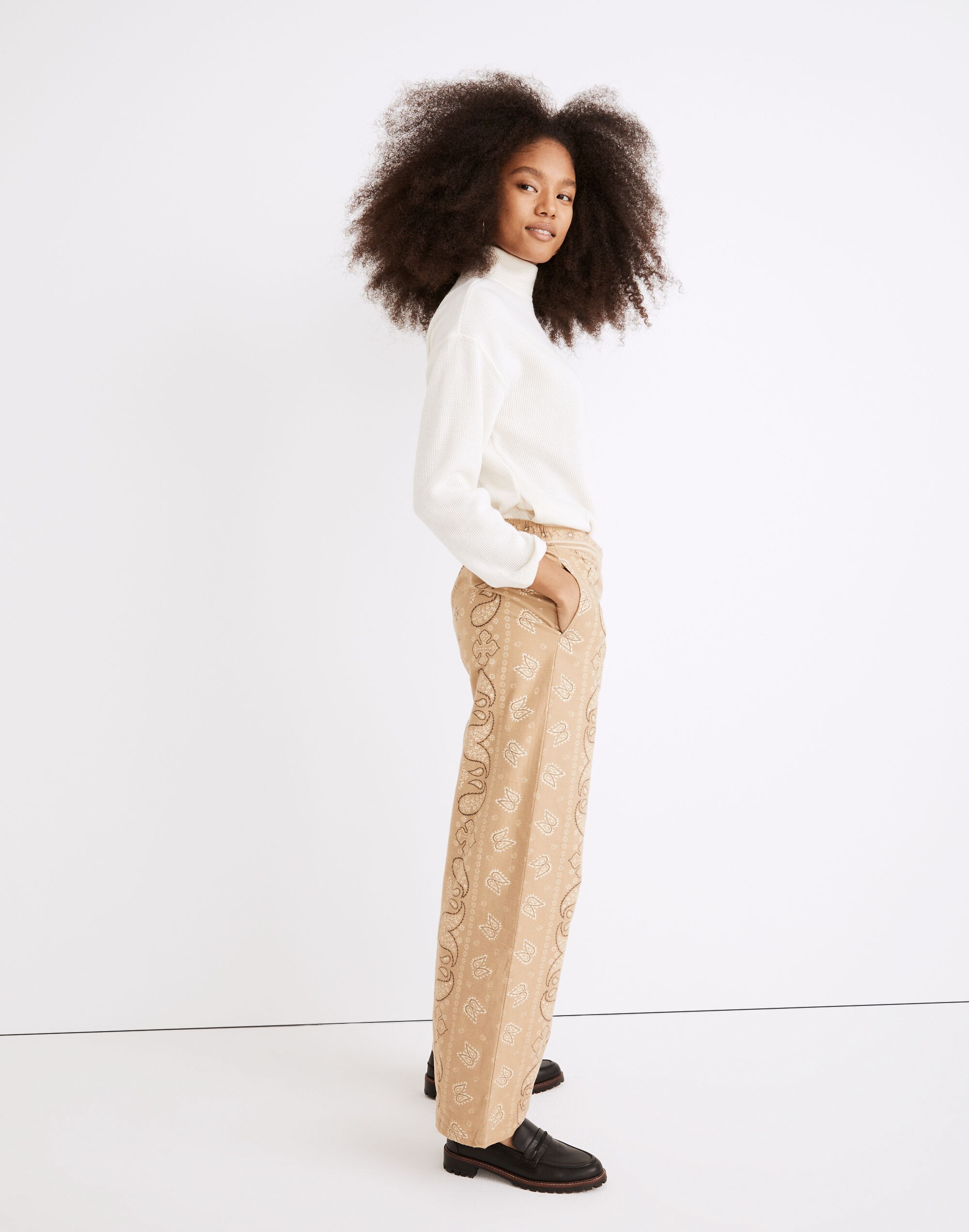 Mes Desmoiselles Asap Pants in Bandana Print