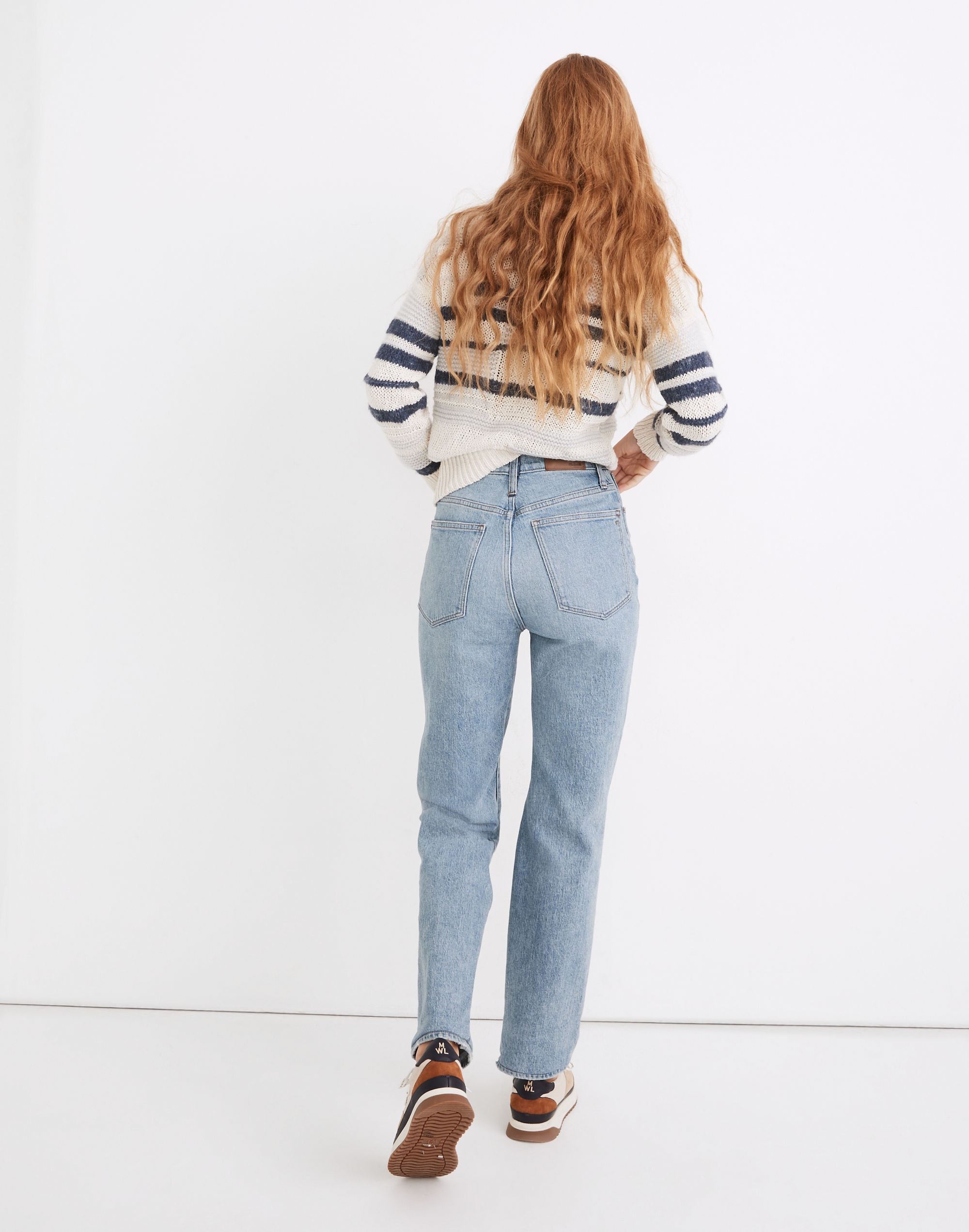 The Perfect Vintage Straight Jean in Reinhart Wash