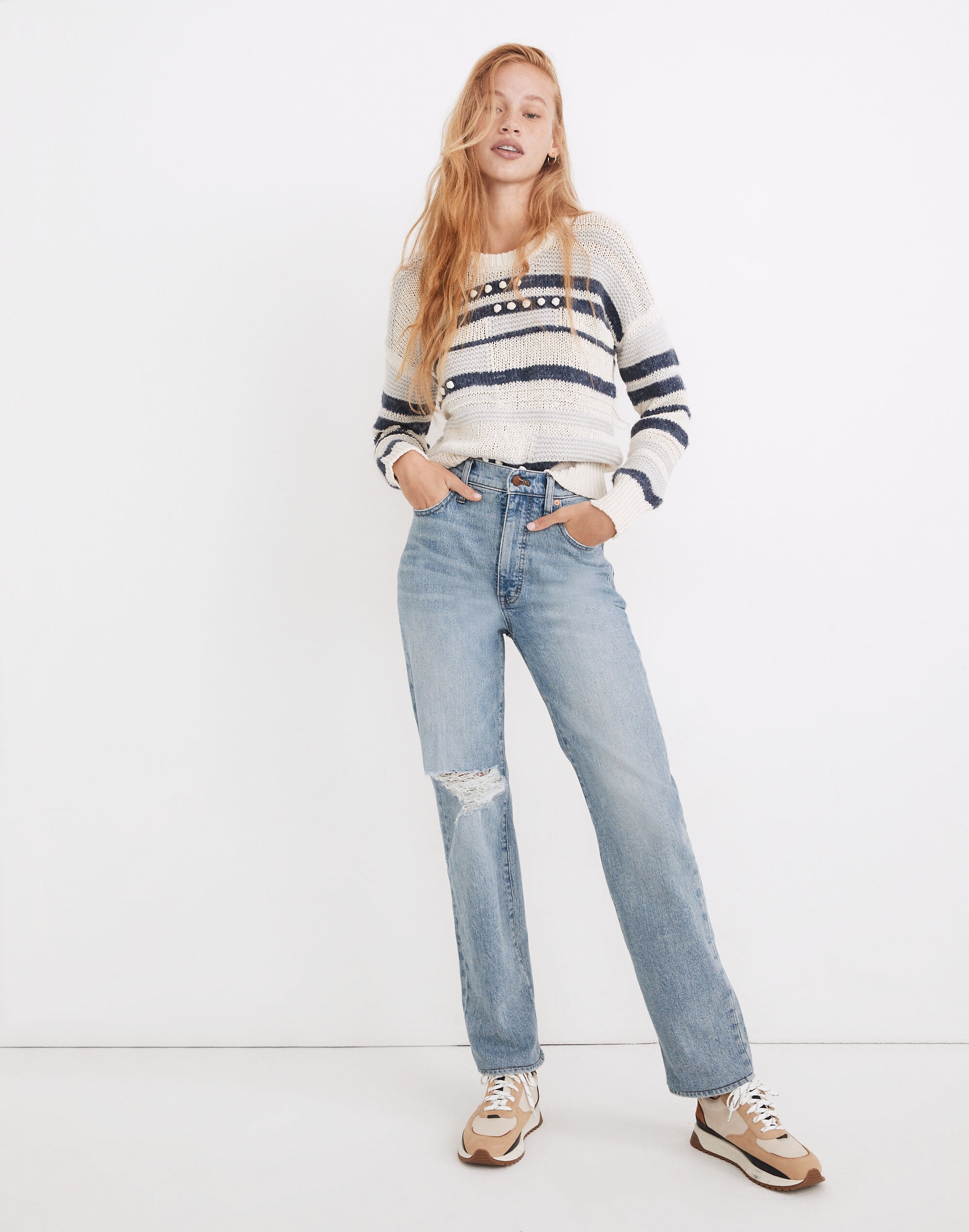 The Perfect Vintage Straight Jean in Reinhart Wash