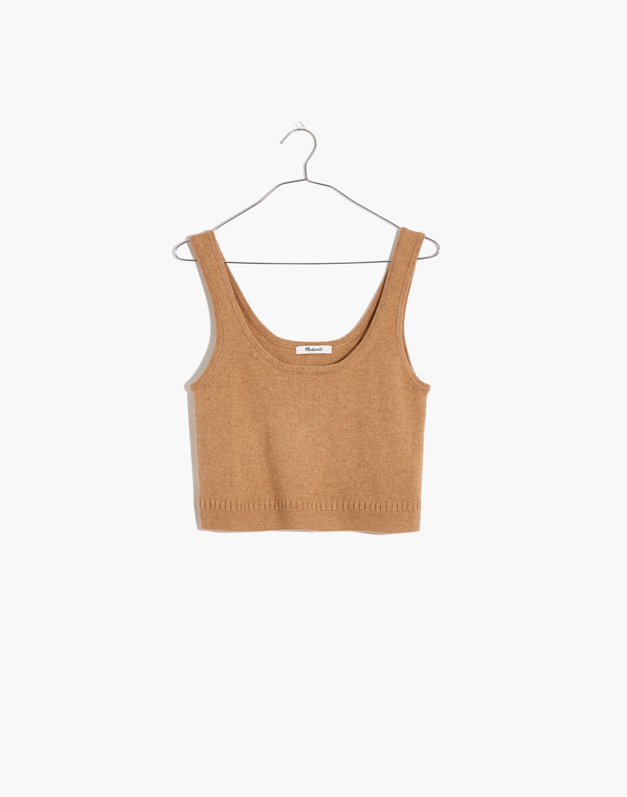 Clemence Cropped Sweater Tank