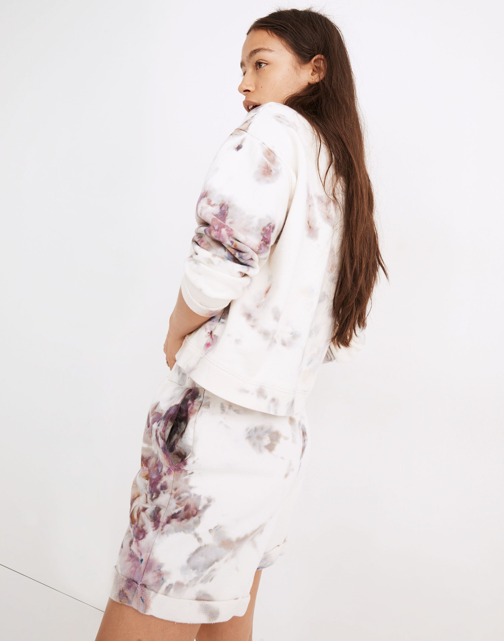 Madewell x Dye Guy Tie-Dye (Re)sourced Cotton Swing Sweatshirt