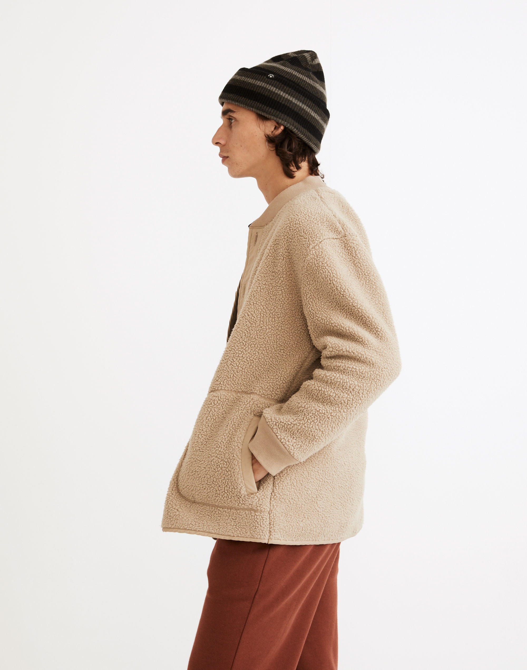 (Re)sourced Sherpa Shirt-Jacket