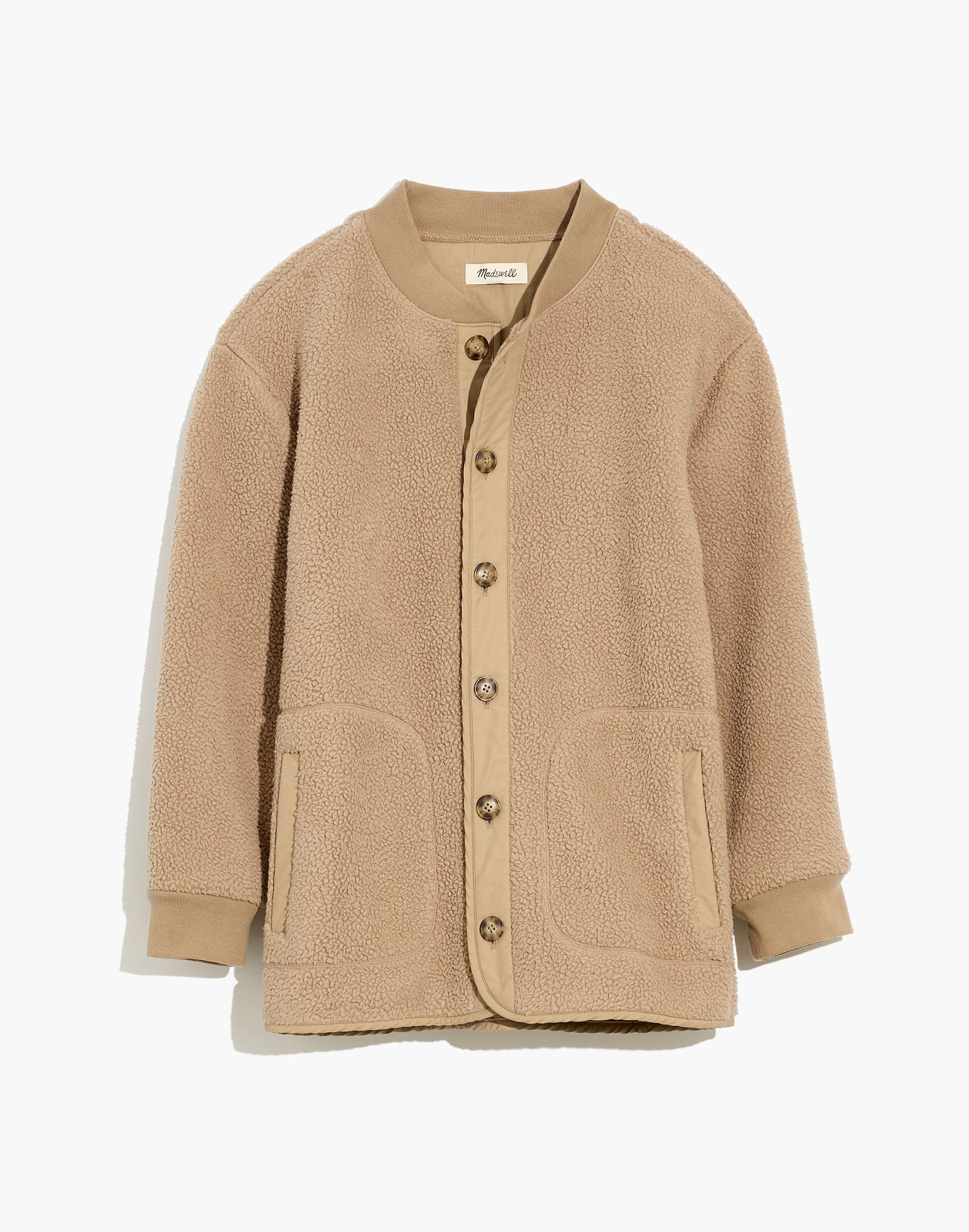 (Re)sourced Sherpa Shirt-Jacket