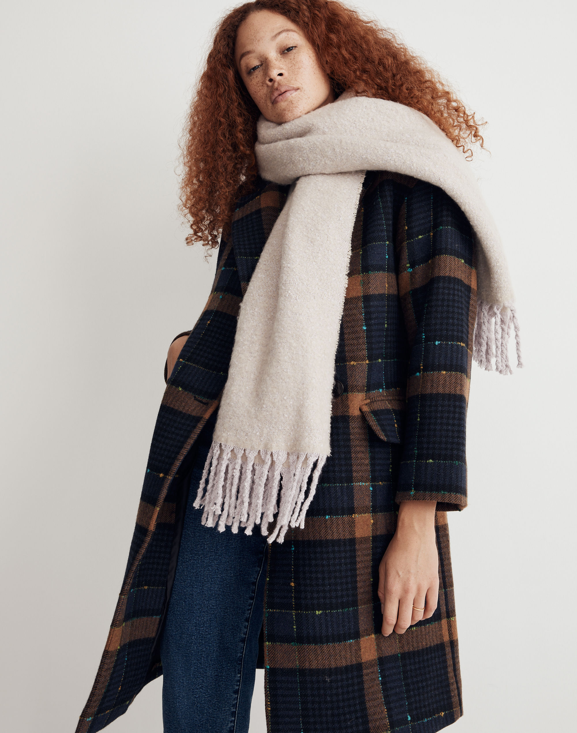 (Re)sourced Oversized Scarf