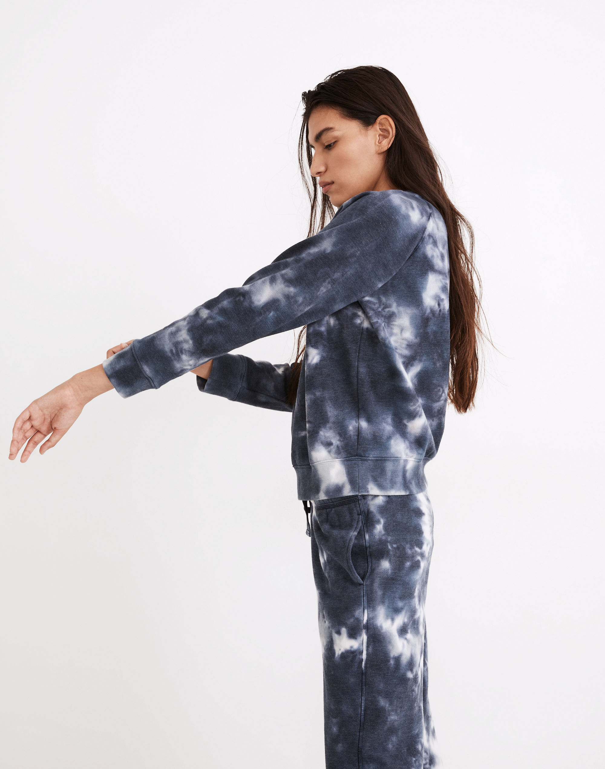 Richer Poorer Tie-Dye Recycled Fleece Sweatshirt