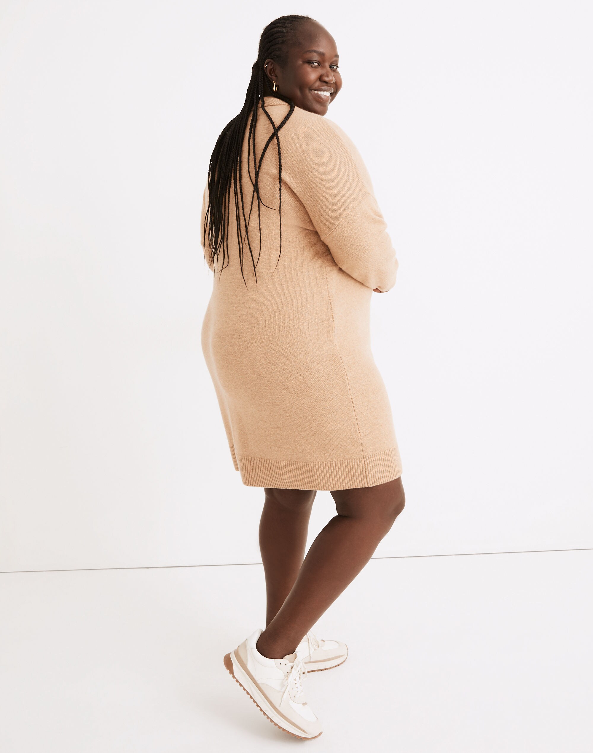 Plus Polo Sweater Dress