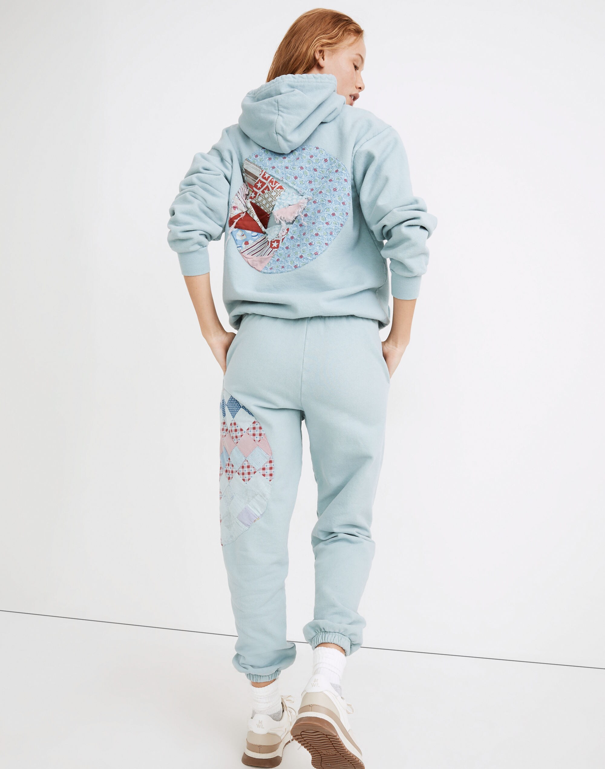 Carleen Overdyed Patchwork Sweatpants