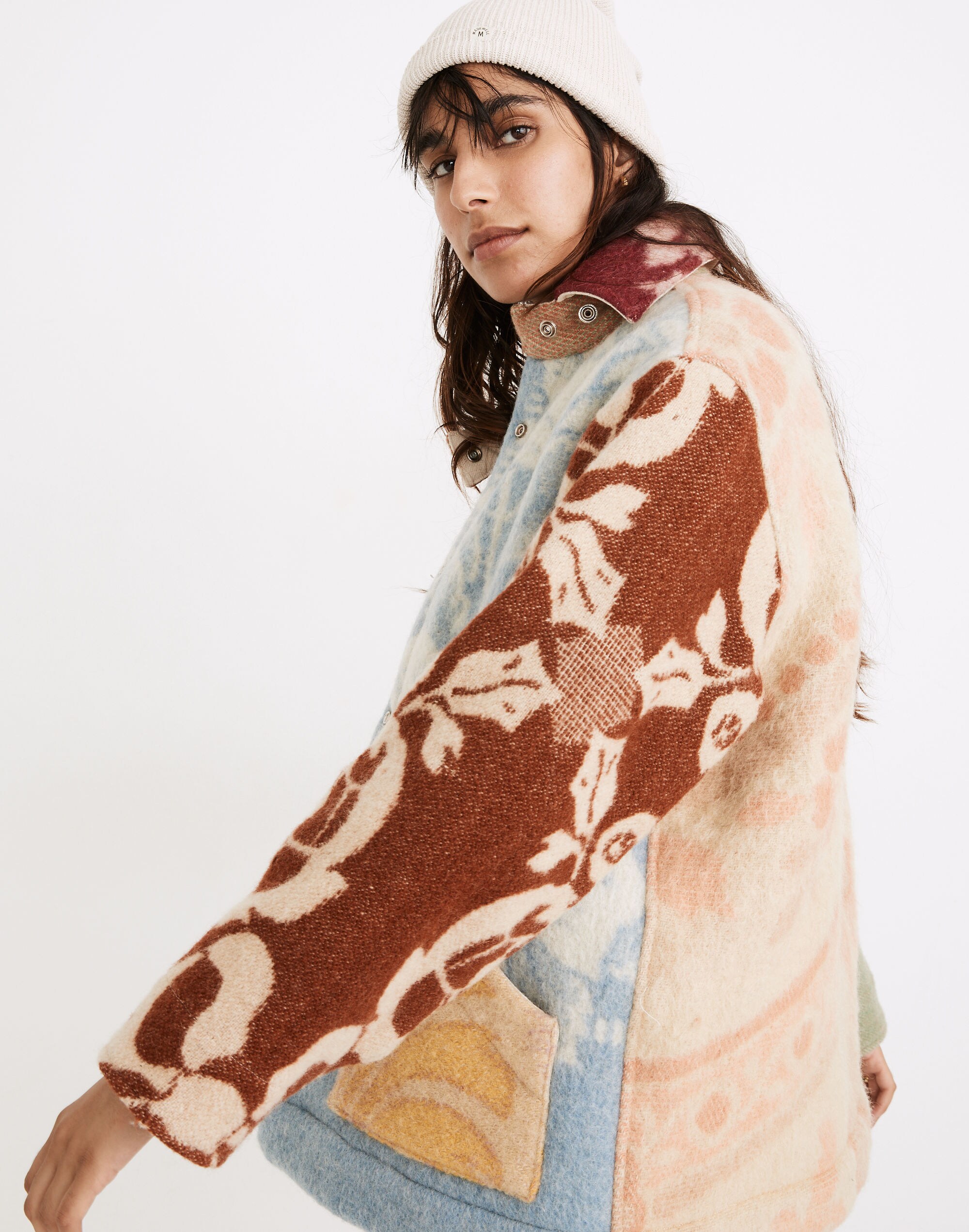 Carleen Upcycled Blanket Ardmore Jacket