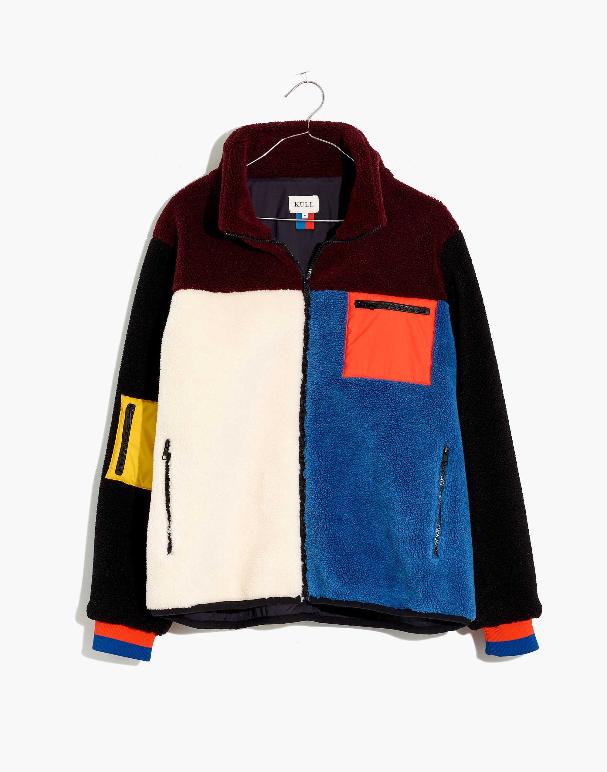 Kule Fleece Beanie Colorblock Jacket