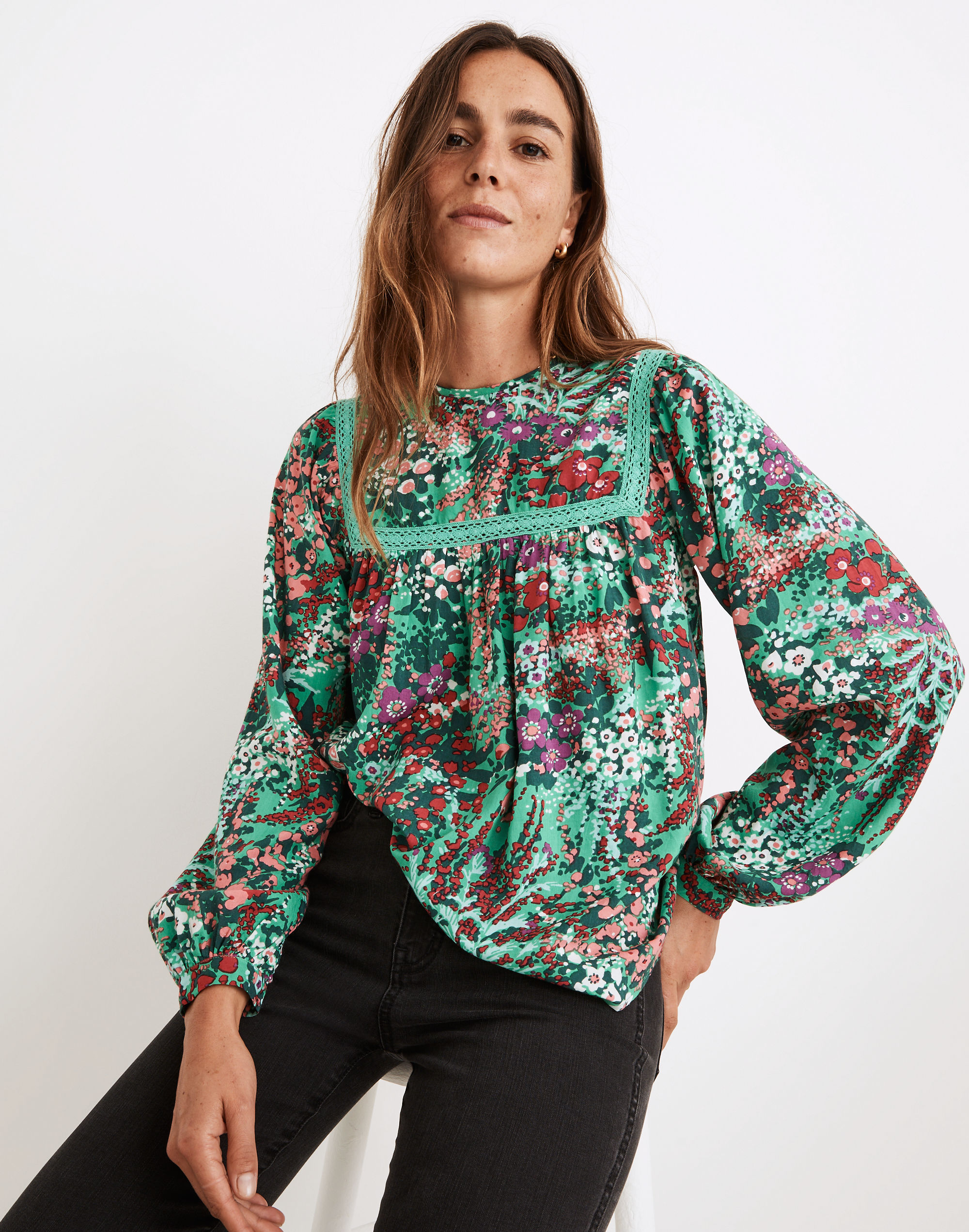 Banjanan Cassandra Floral Top