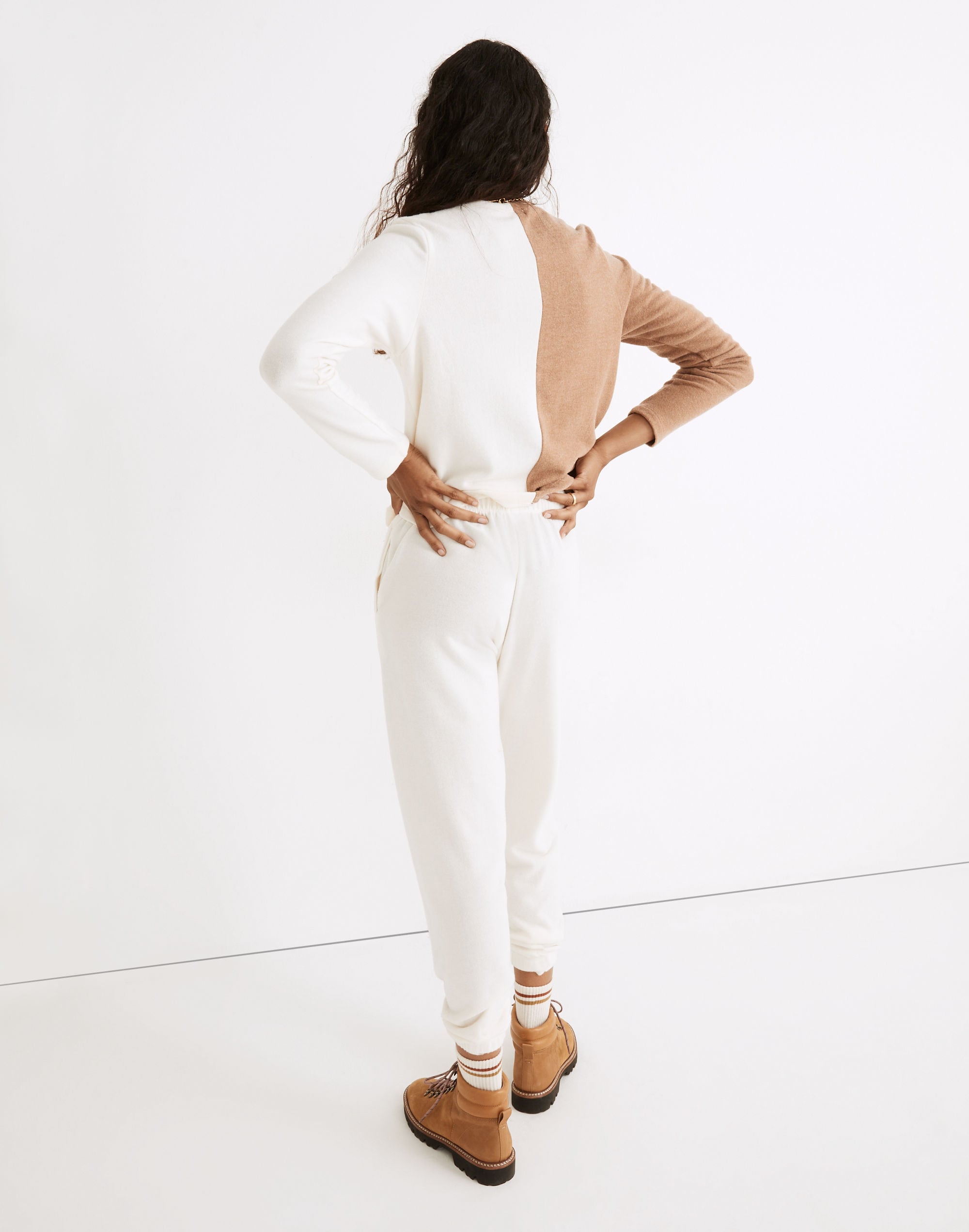 Donni Colorblock Duo Cardigan Sweater