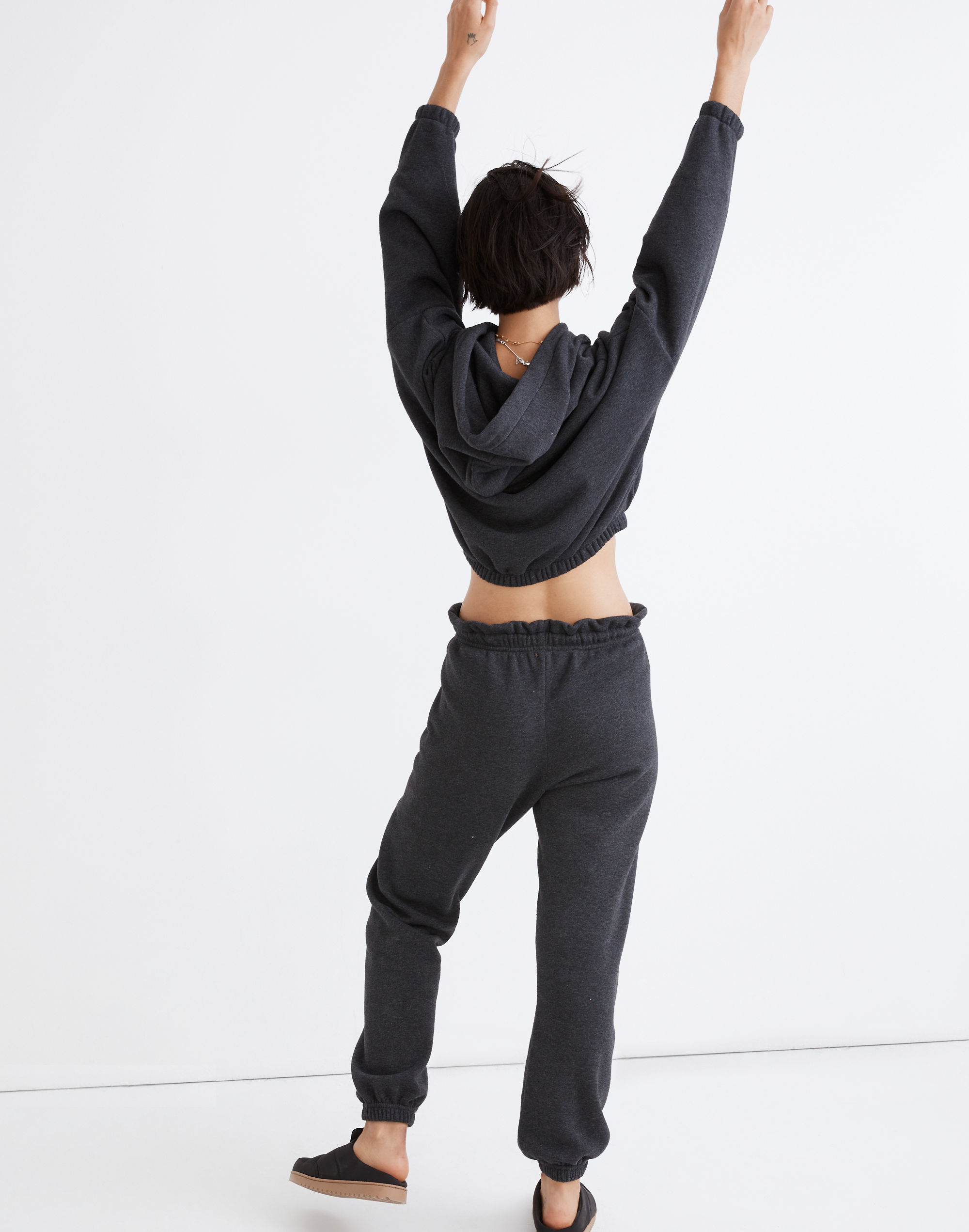 donni cropped hoodie