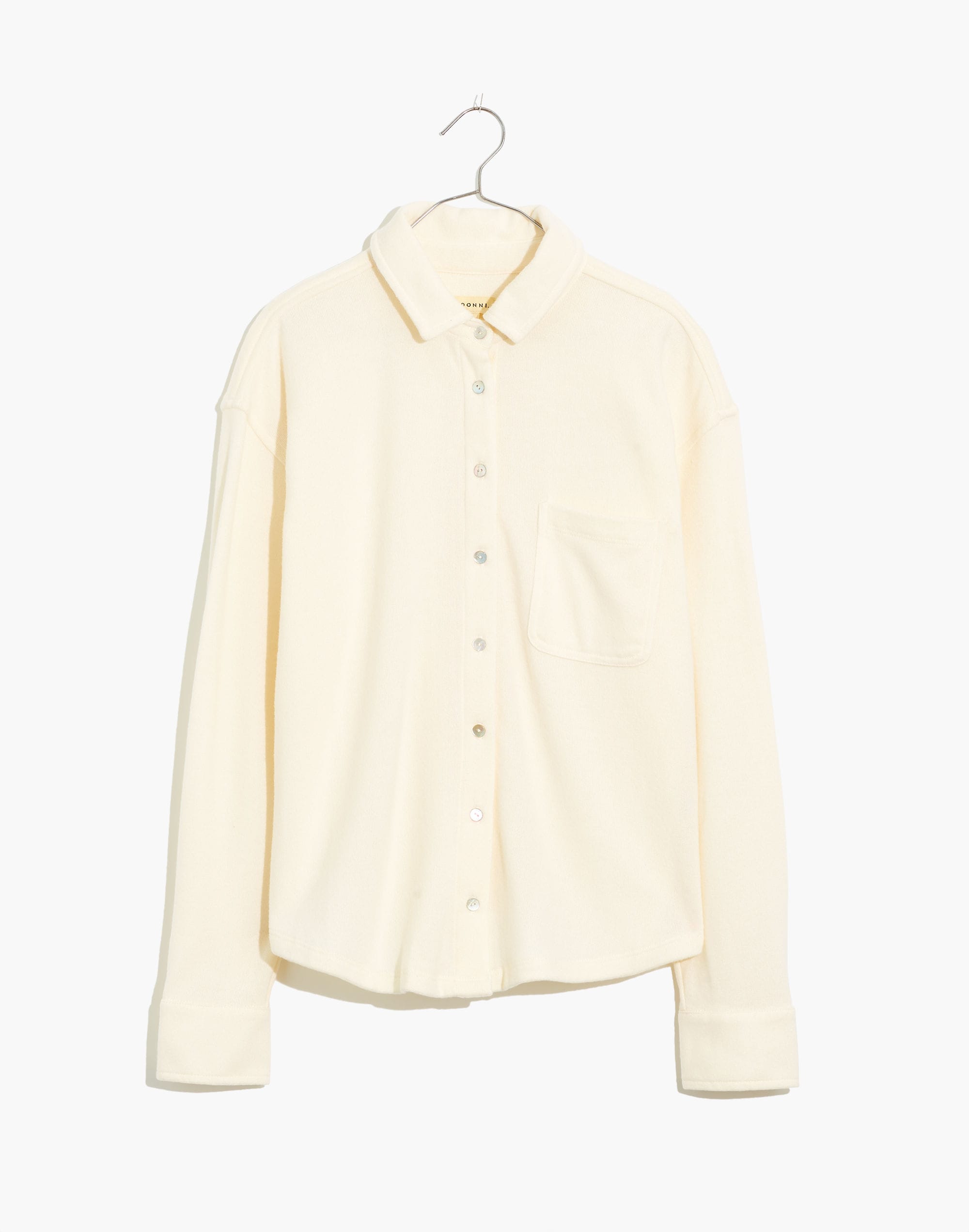 Donni Button-Down Shirt Sweater