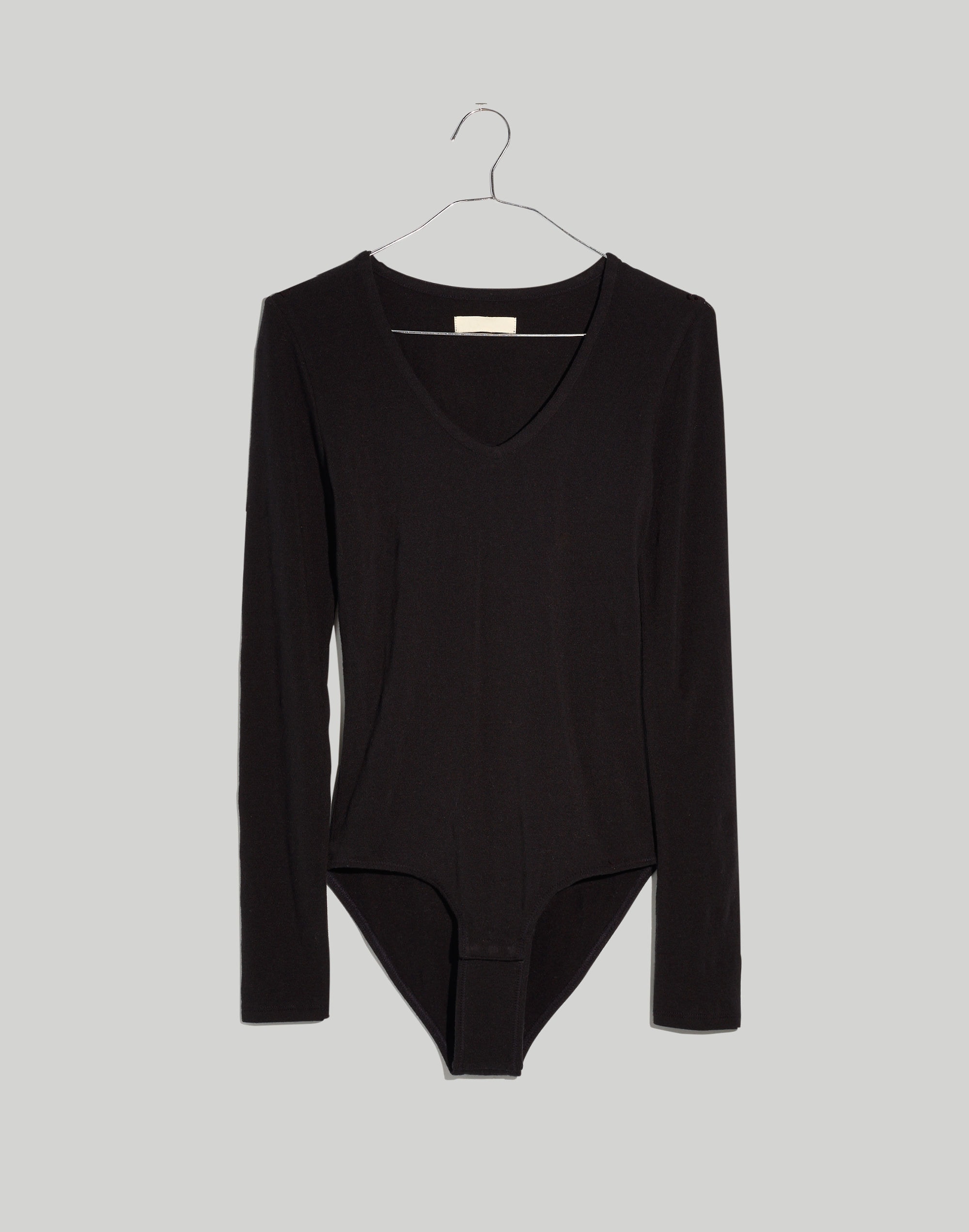 plus v-neck full-coverage bodysuit